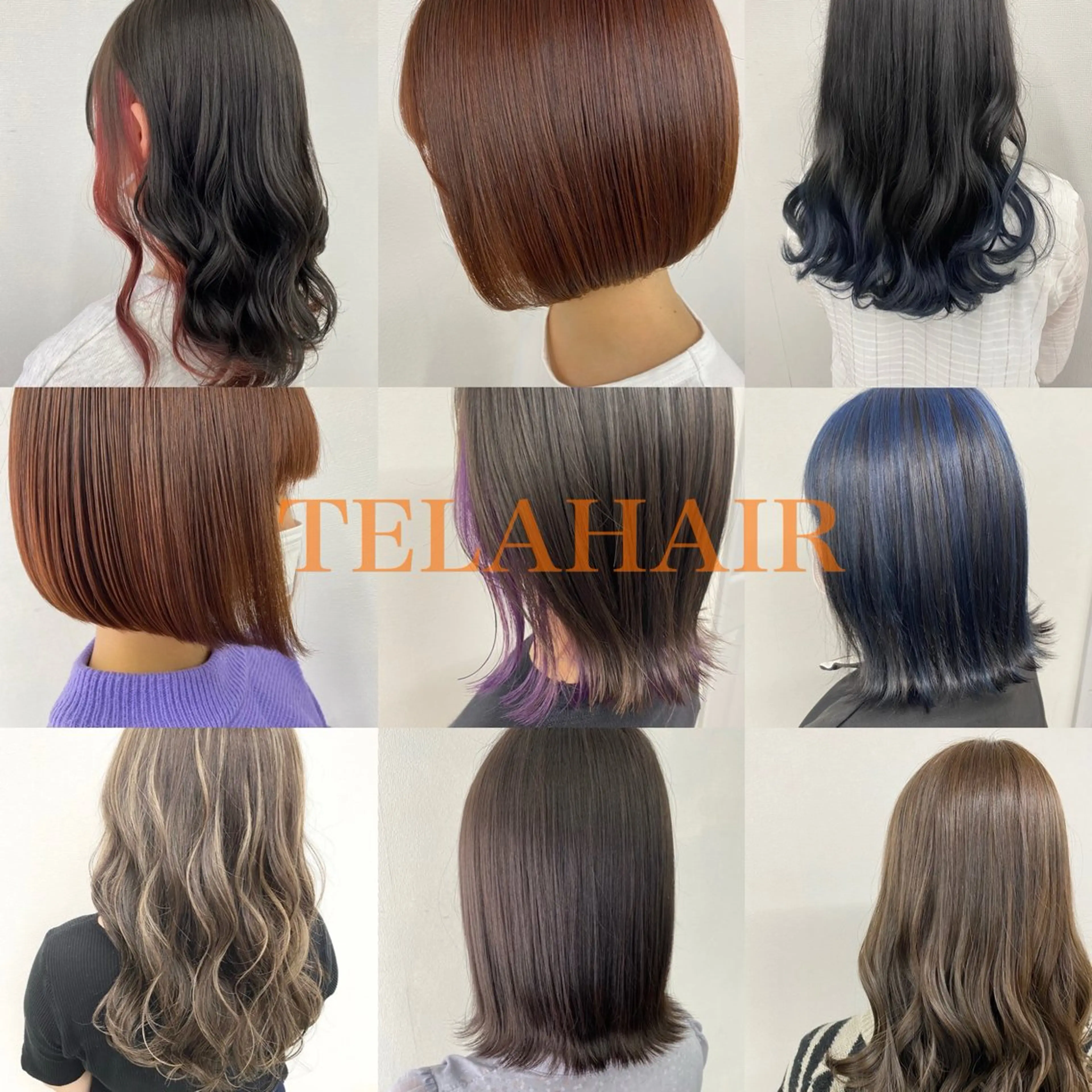 ショート カラー ヘアアレンジ HUENEST アカデミーサロンのヘアスタイル