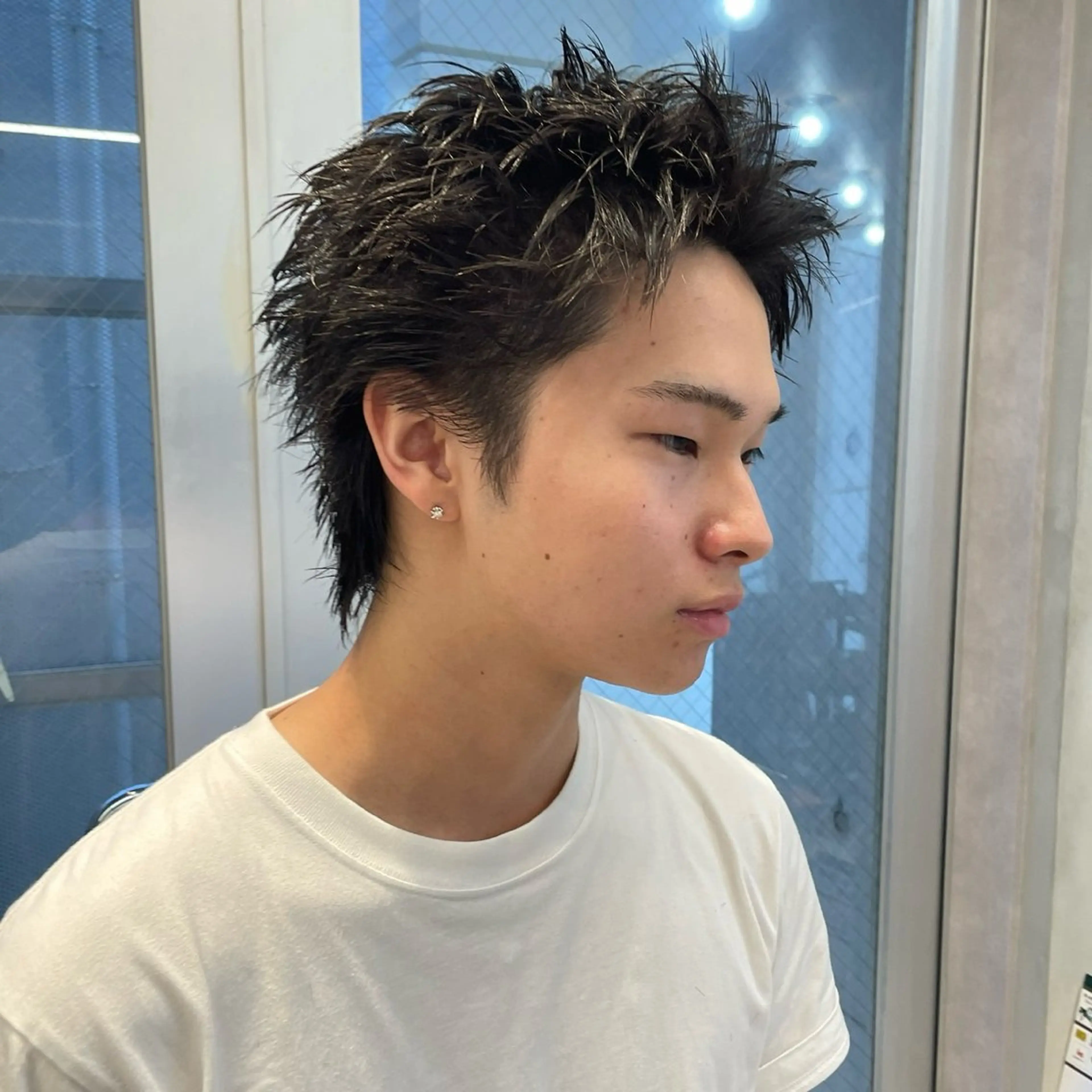 メンズ 横浜/ショート/ レイヤーカットのヘアスタイル