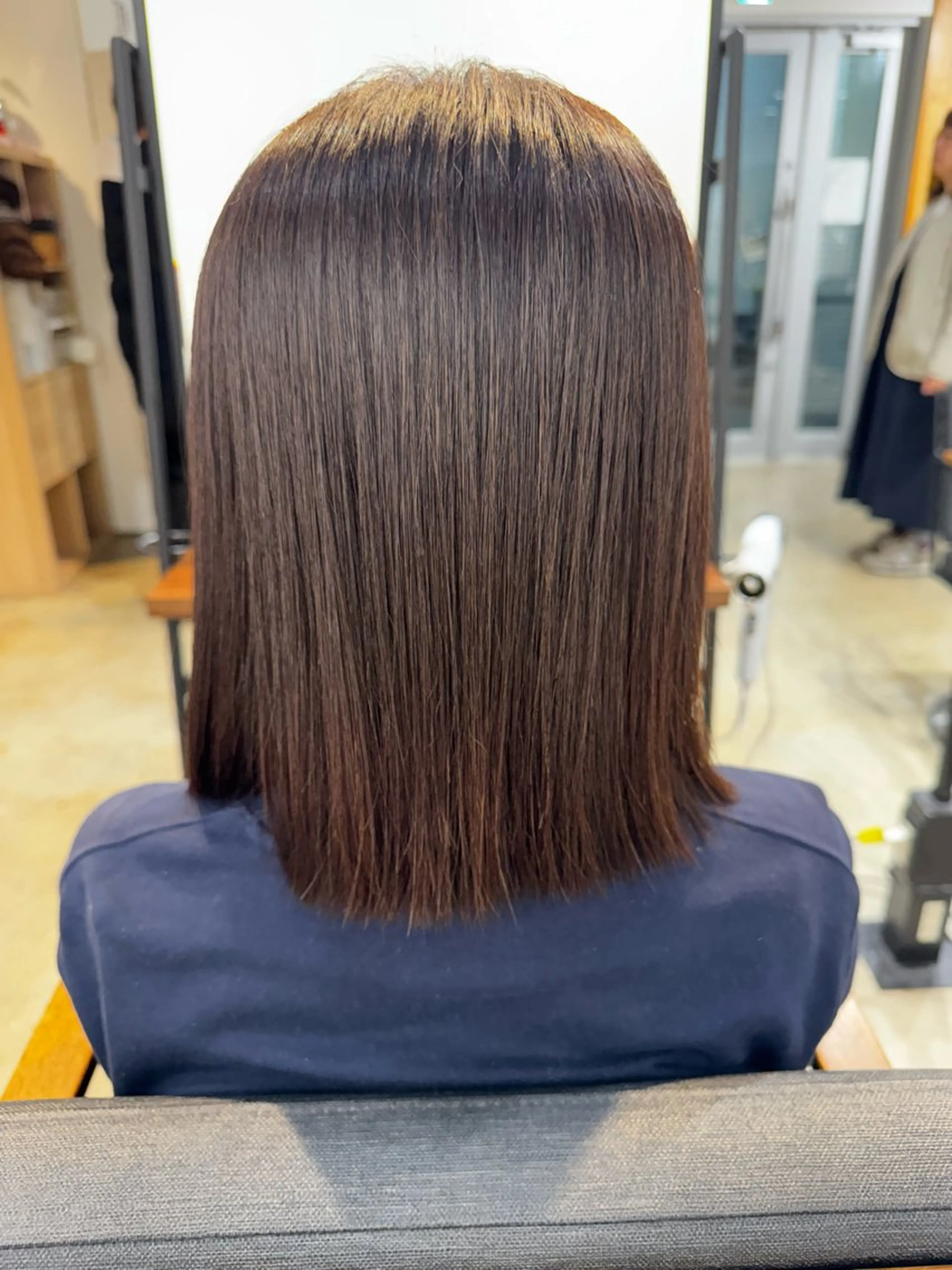 ミディアム カラー ヘアカラー 無料モデル募集/ボブ /レイヤー/Rinのヘアスタイル