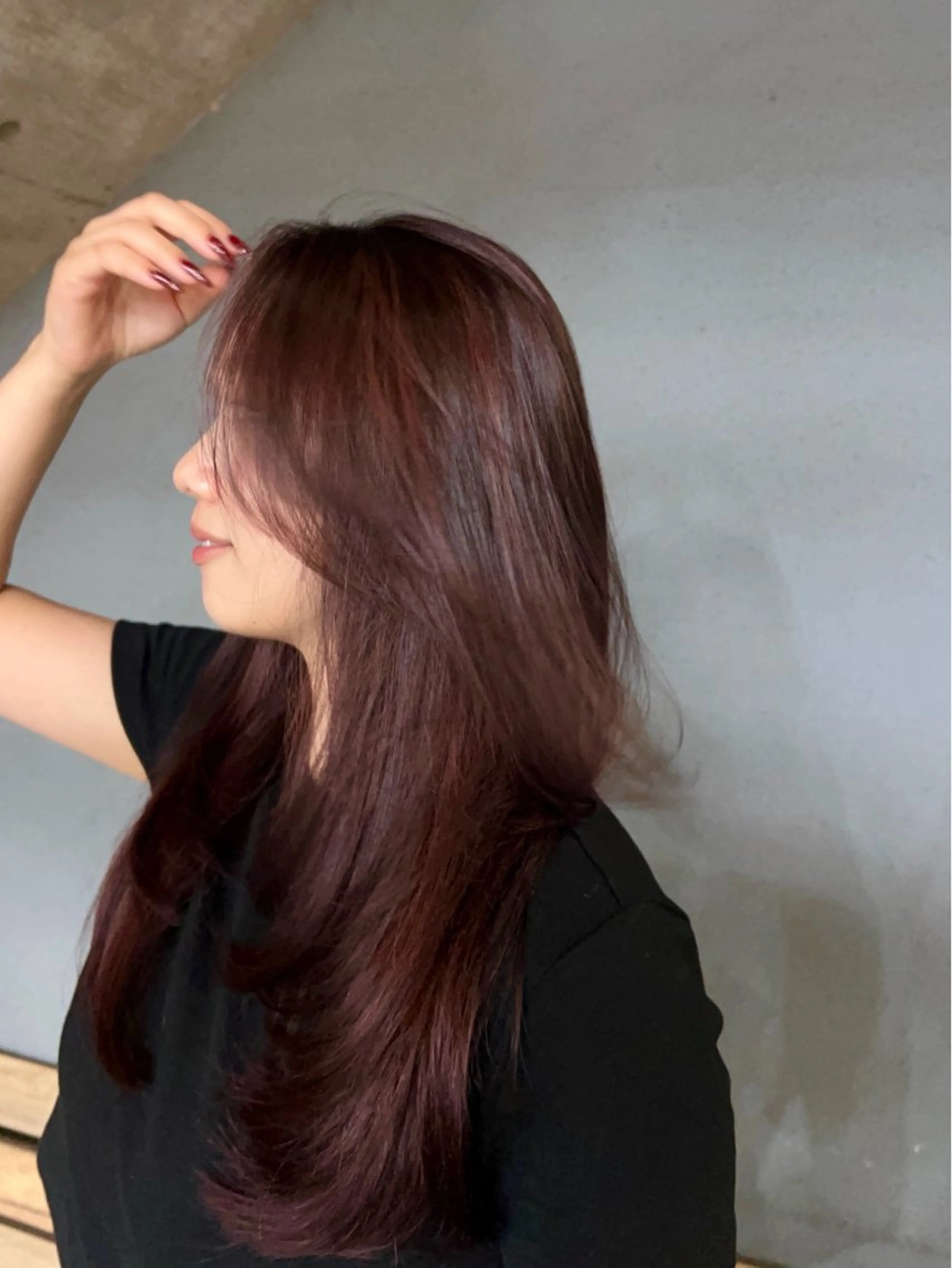 [ワンカラー]ワンカラー(トーンアップ、トーンダウン◎)+aujua 5stepトリートメント✨の写真