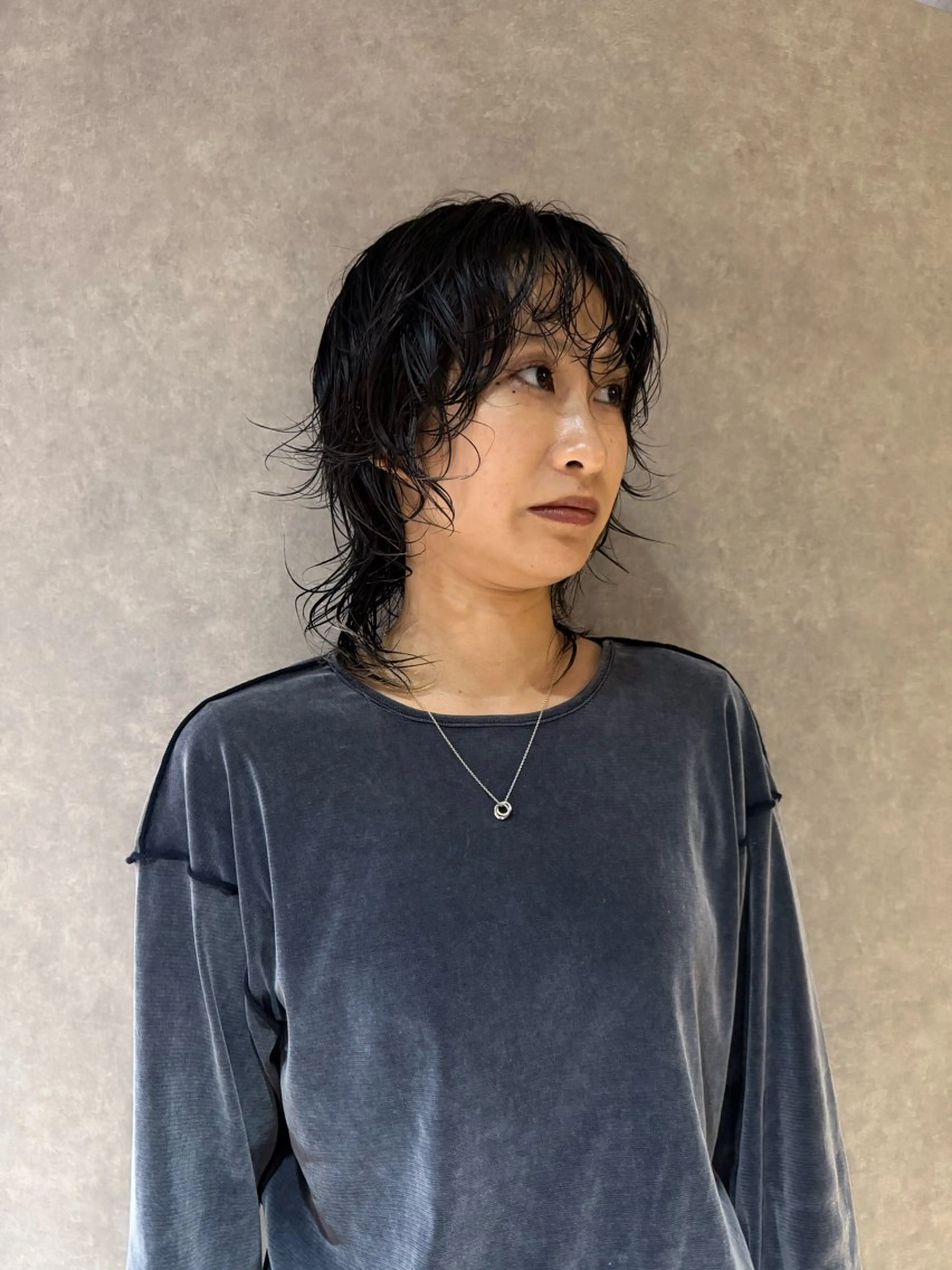 ミディアム パーマ 似合わせパーマ /神戸/ayaのヘアスタイル