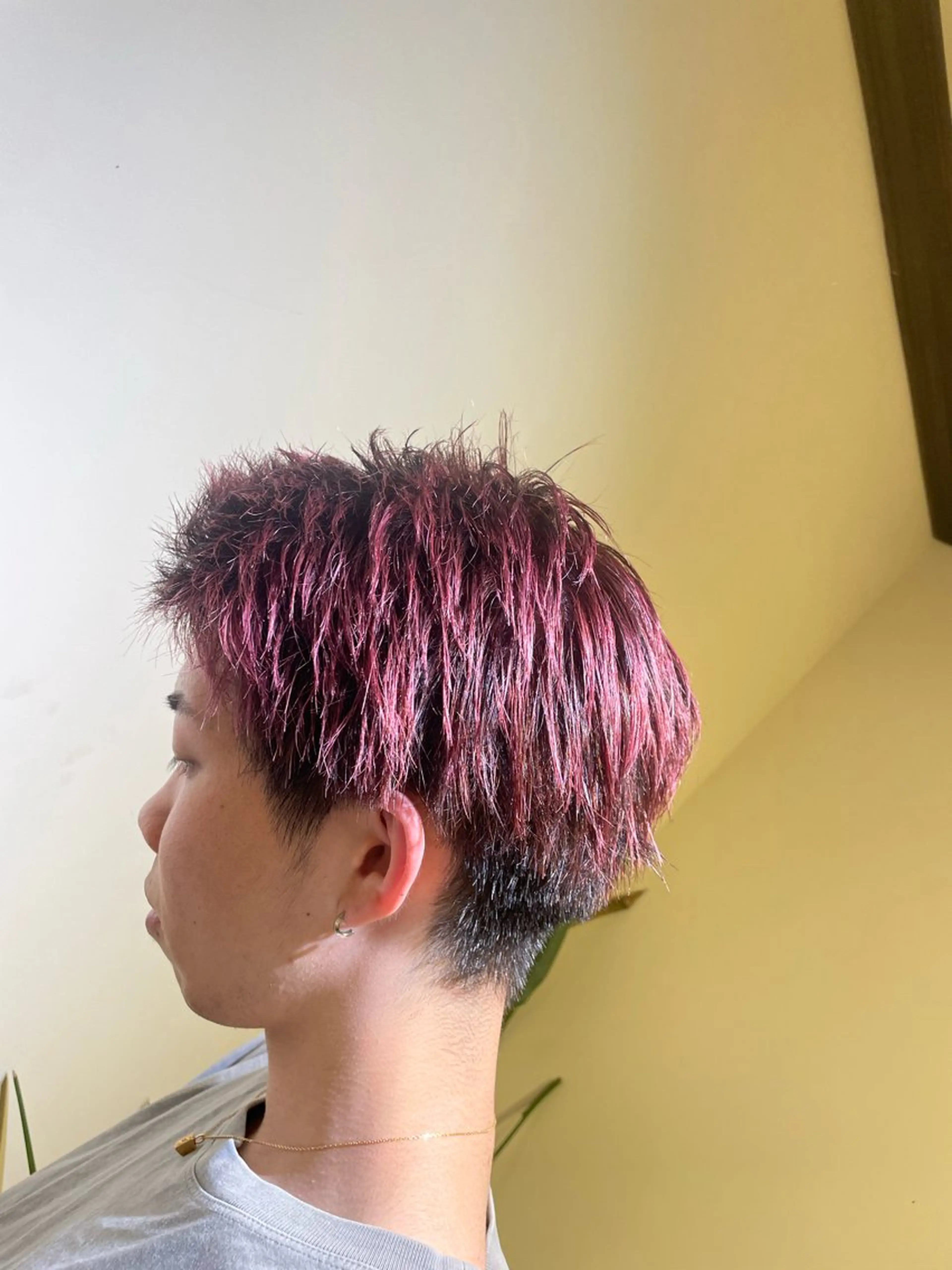 カラー メンズ Miyabi.💋 ABEYLEVRAIのヘアスタイル