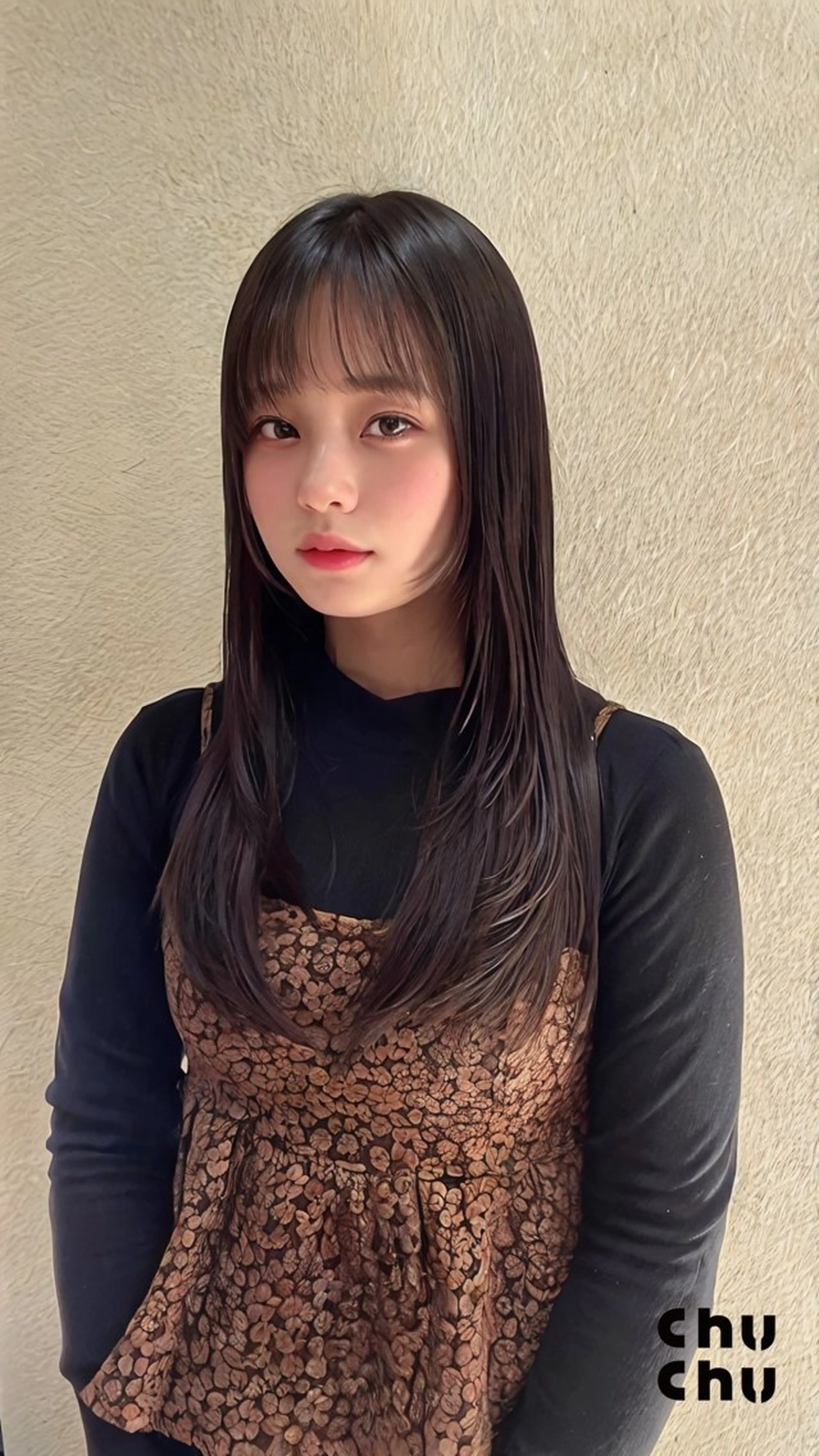 【🇰🇷ミニモ限定🇰🇷】韓国レイヤーカット×透明感カラー×艶トリートメントの写真