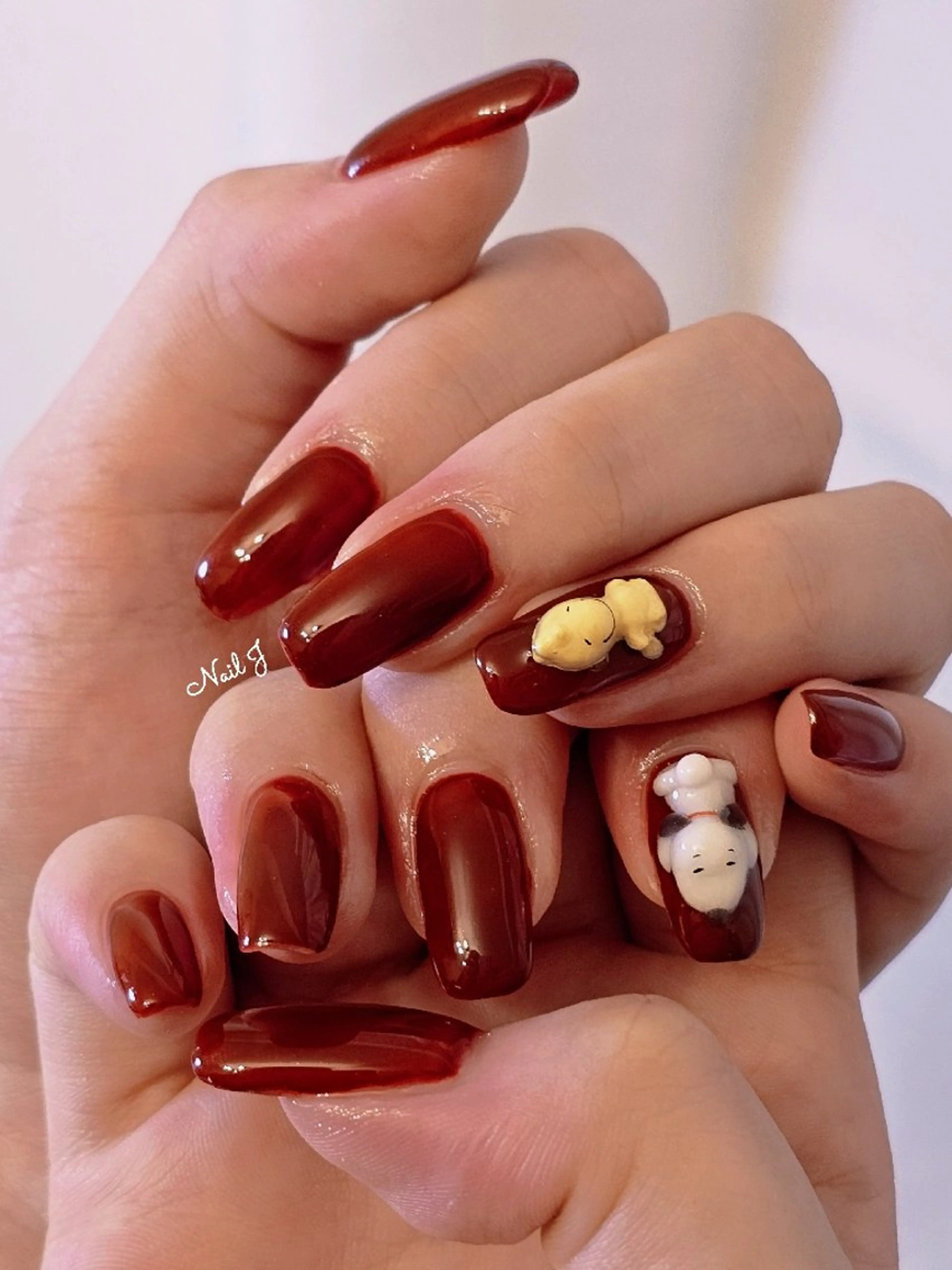 ネイル ワンカラーネイル ハンドネイル Nail Jのネイルデザイン