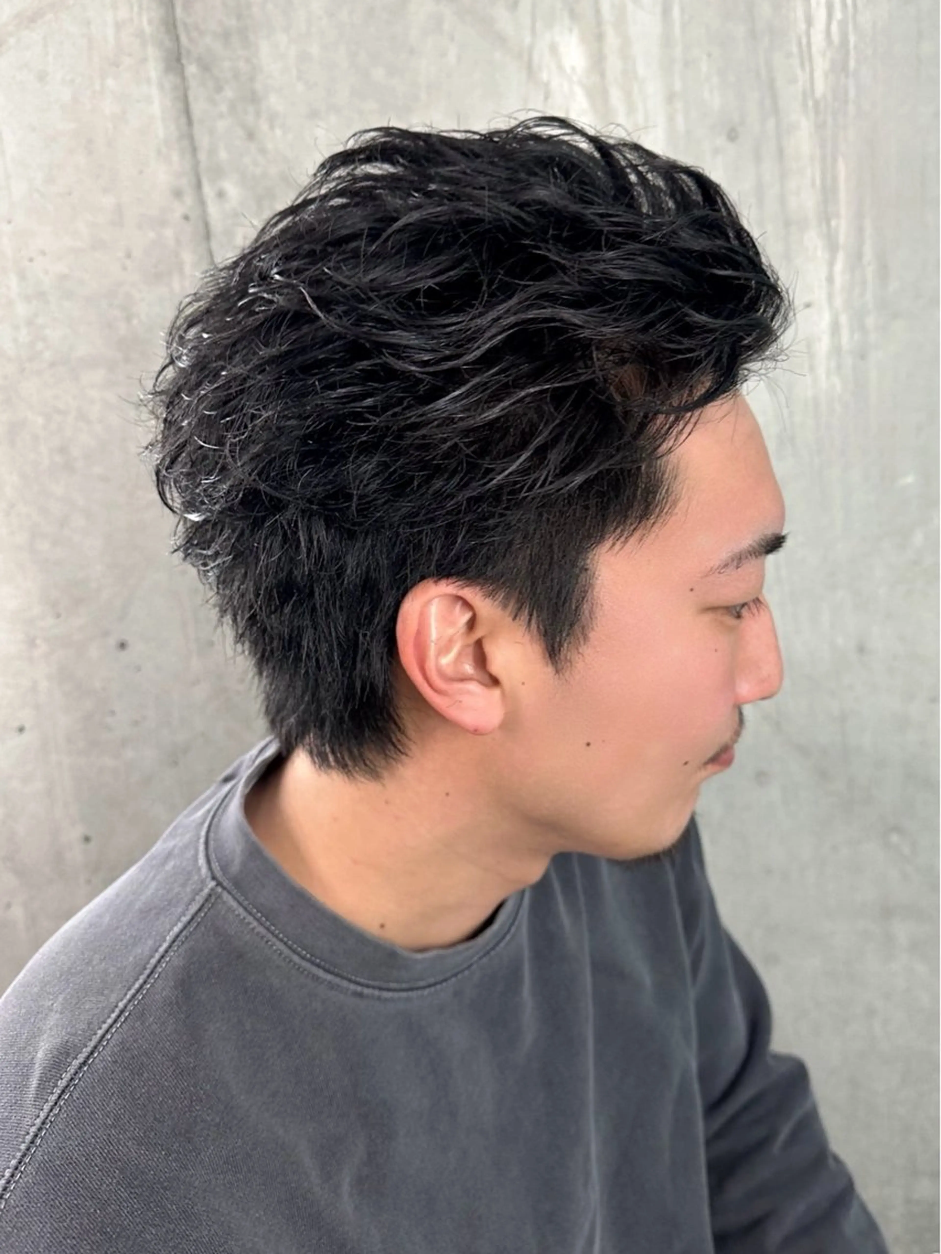 ショート パーマ ドアベル所属・中原 祥太のヘアスタイル