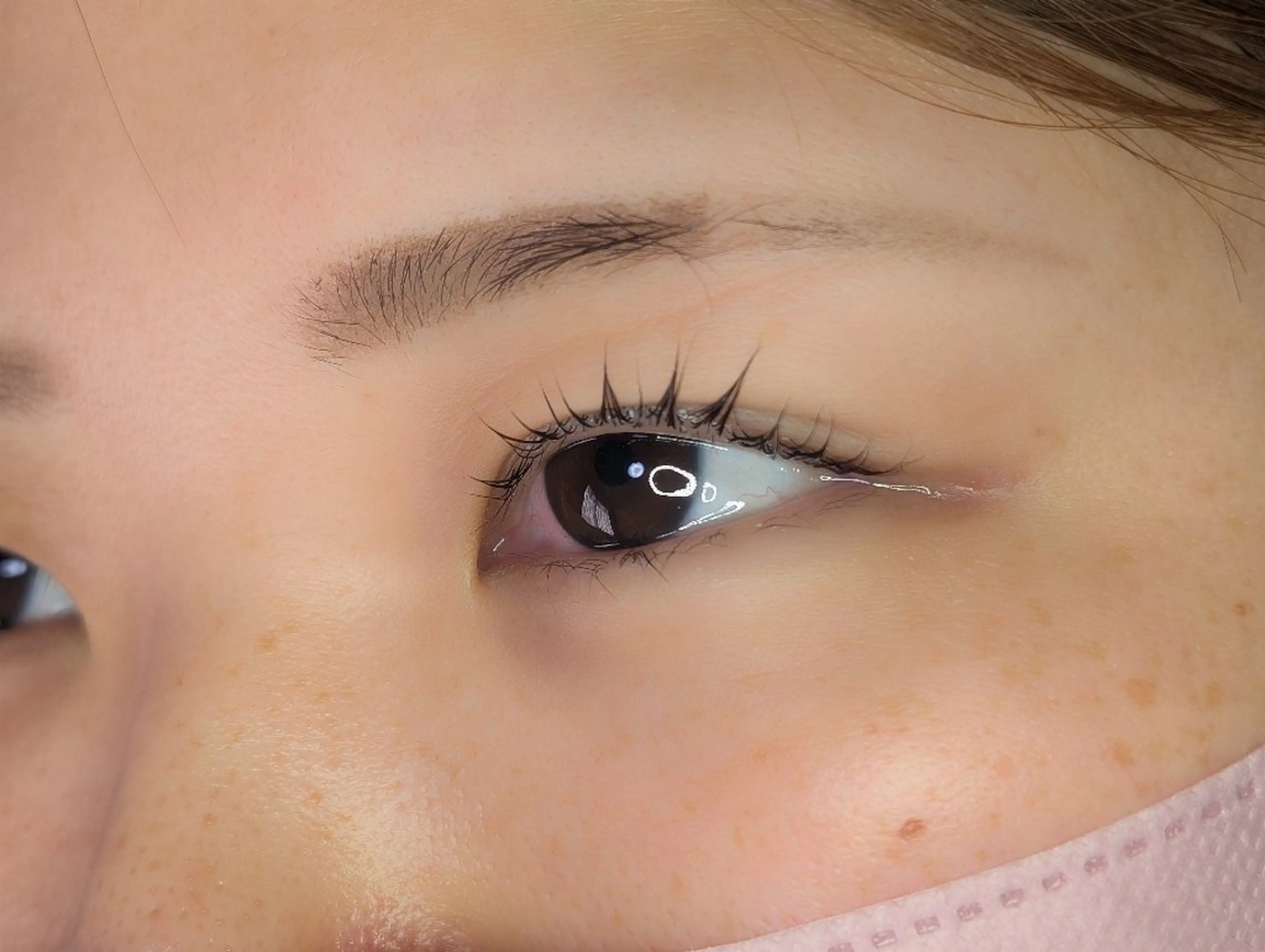 マツエク・マツパ ナチュラル マツパ EYELASH lino　合志市のマツエク・マツパデザイン