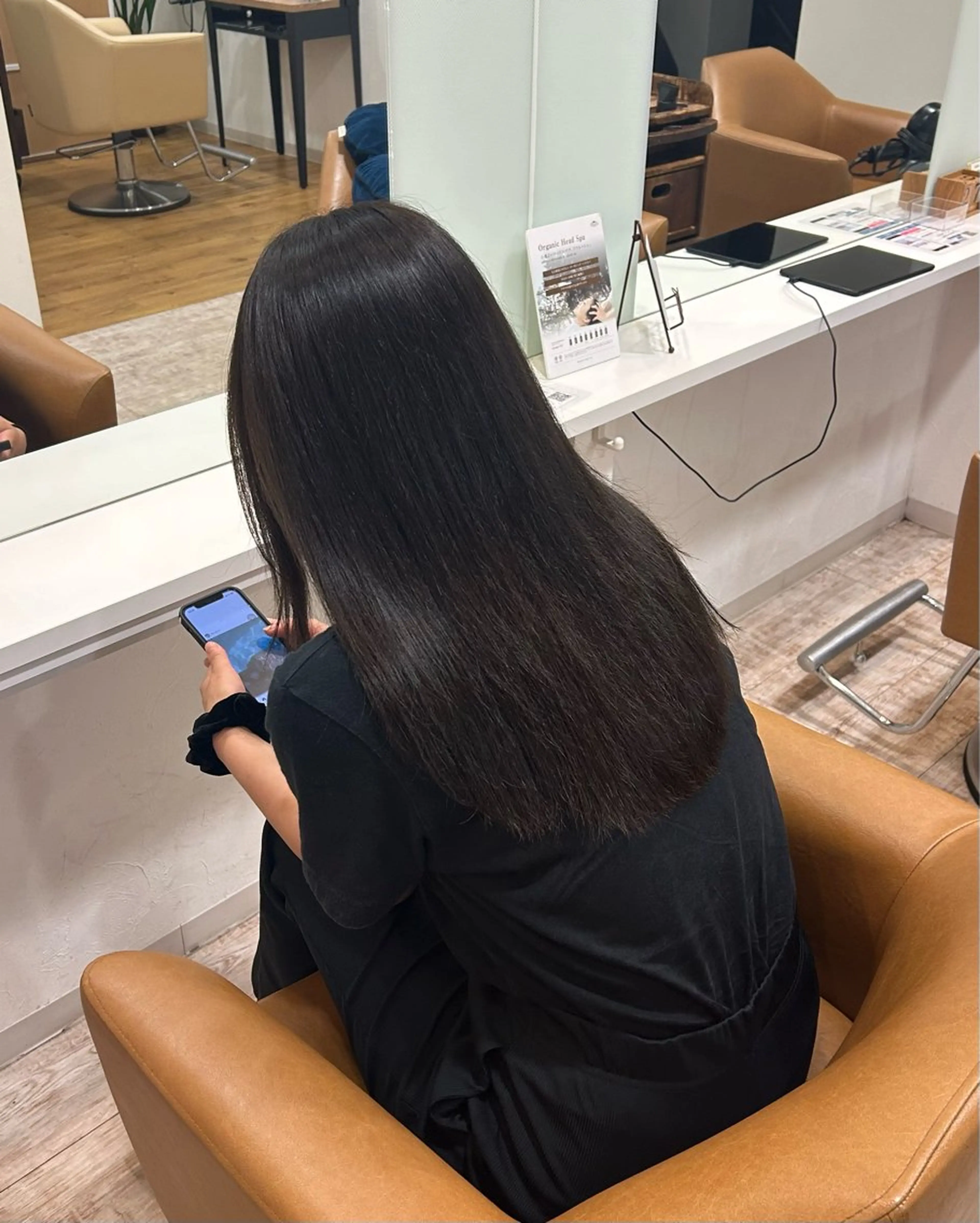 カラー オリーブカラー 渡辺 望愛のヘアスタイル