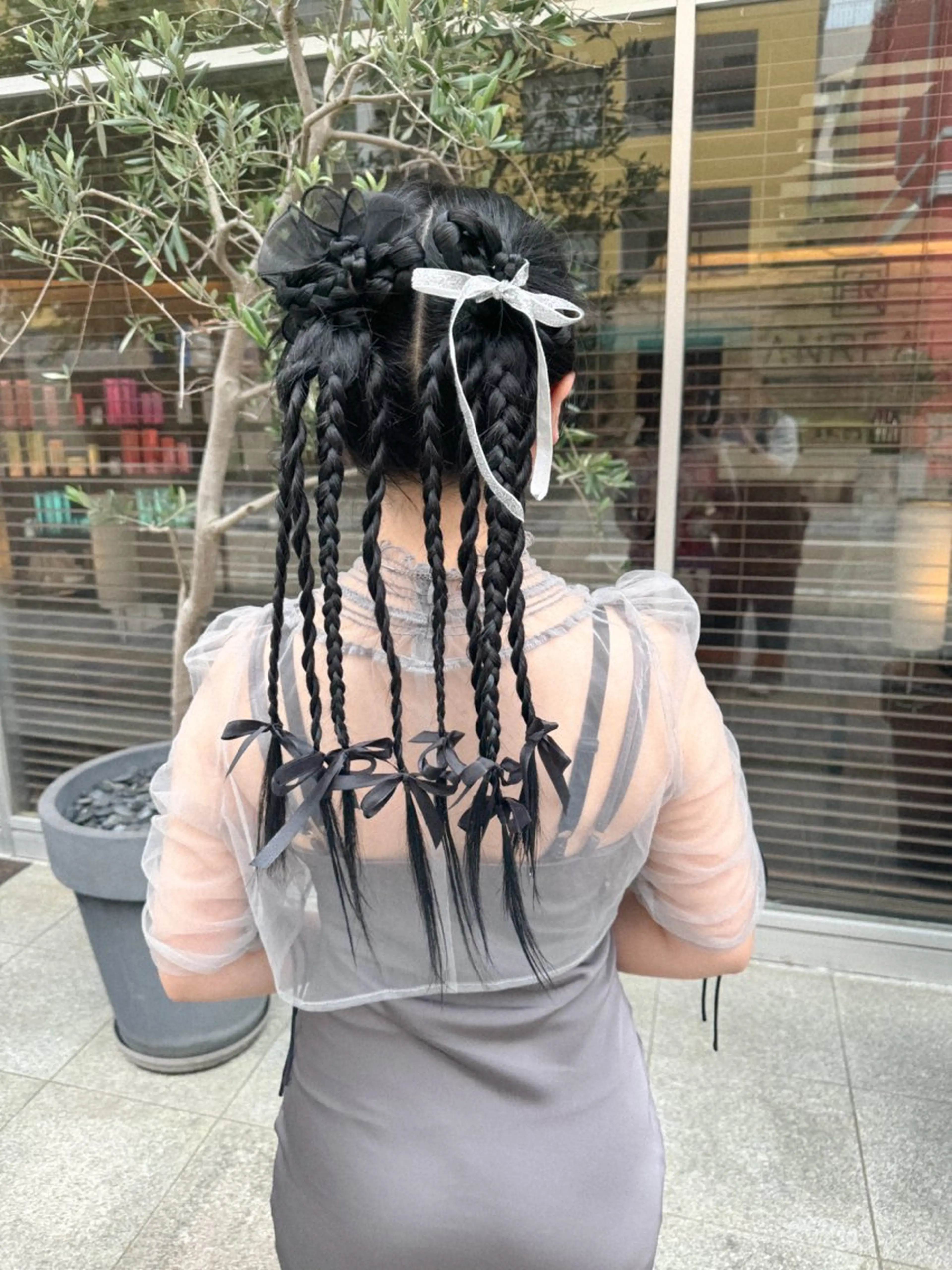 ヘアアレンジ maika /layer cutのヘアスタイル