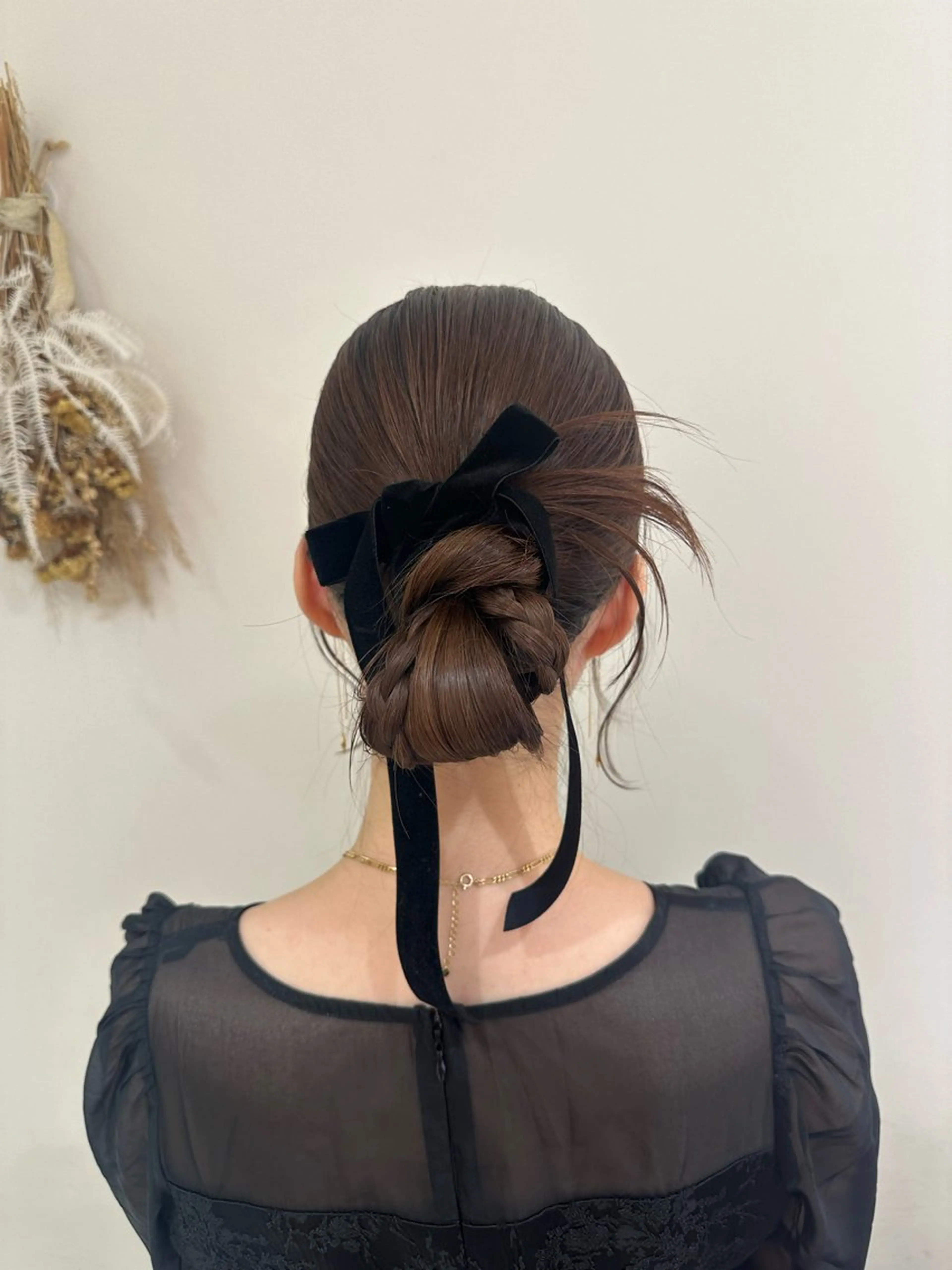 ロング カラー ヘアアレンジ タイトボブ個性派カラ ーAKANEのヘアスタイル