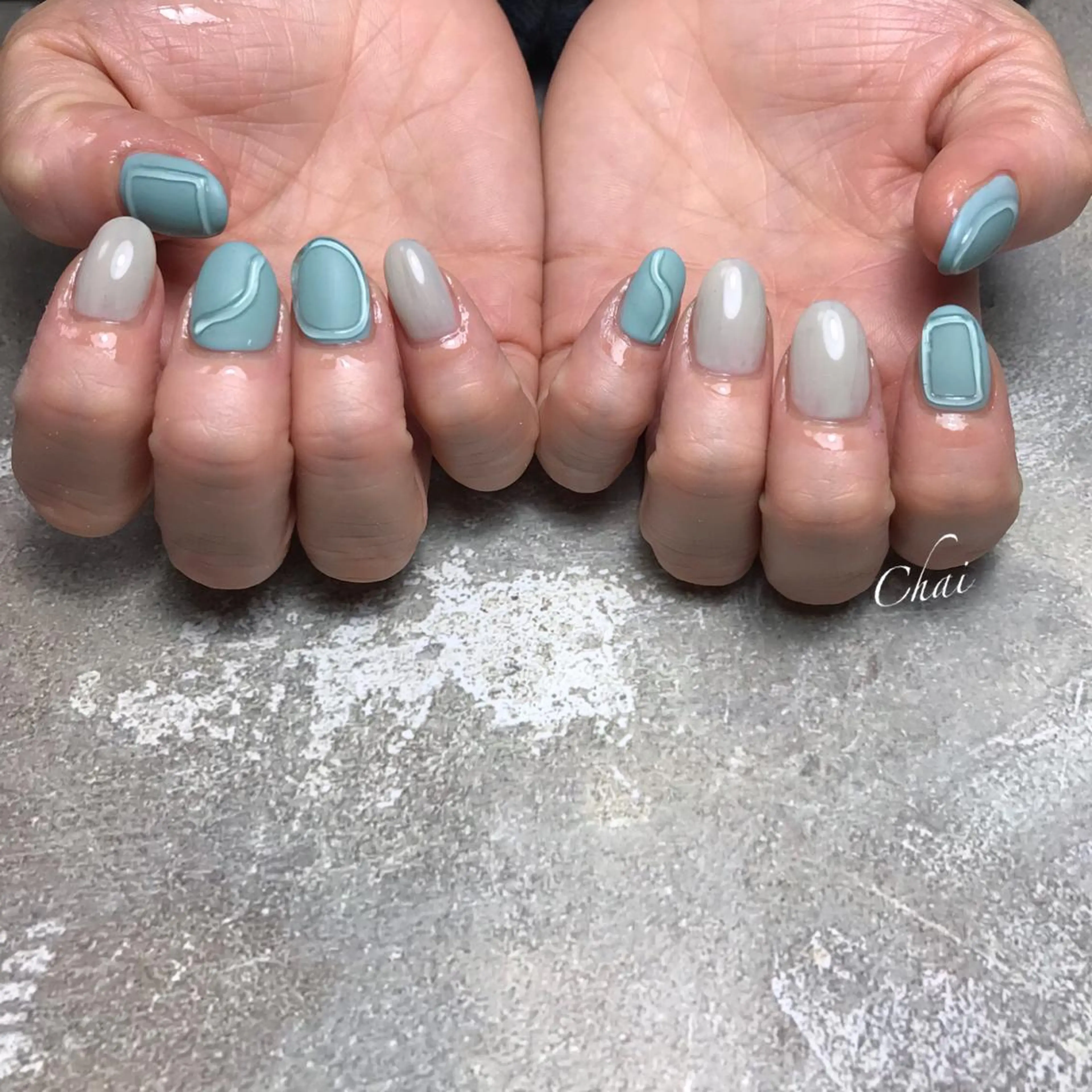 ネイル ハンドネイル 💅chainail _aiのネイルデザイン