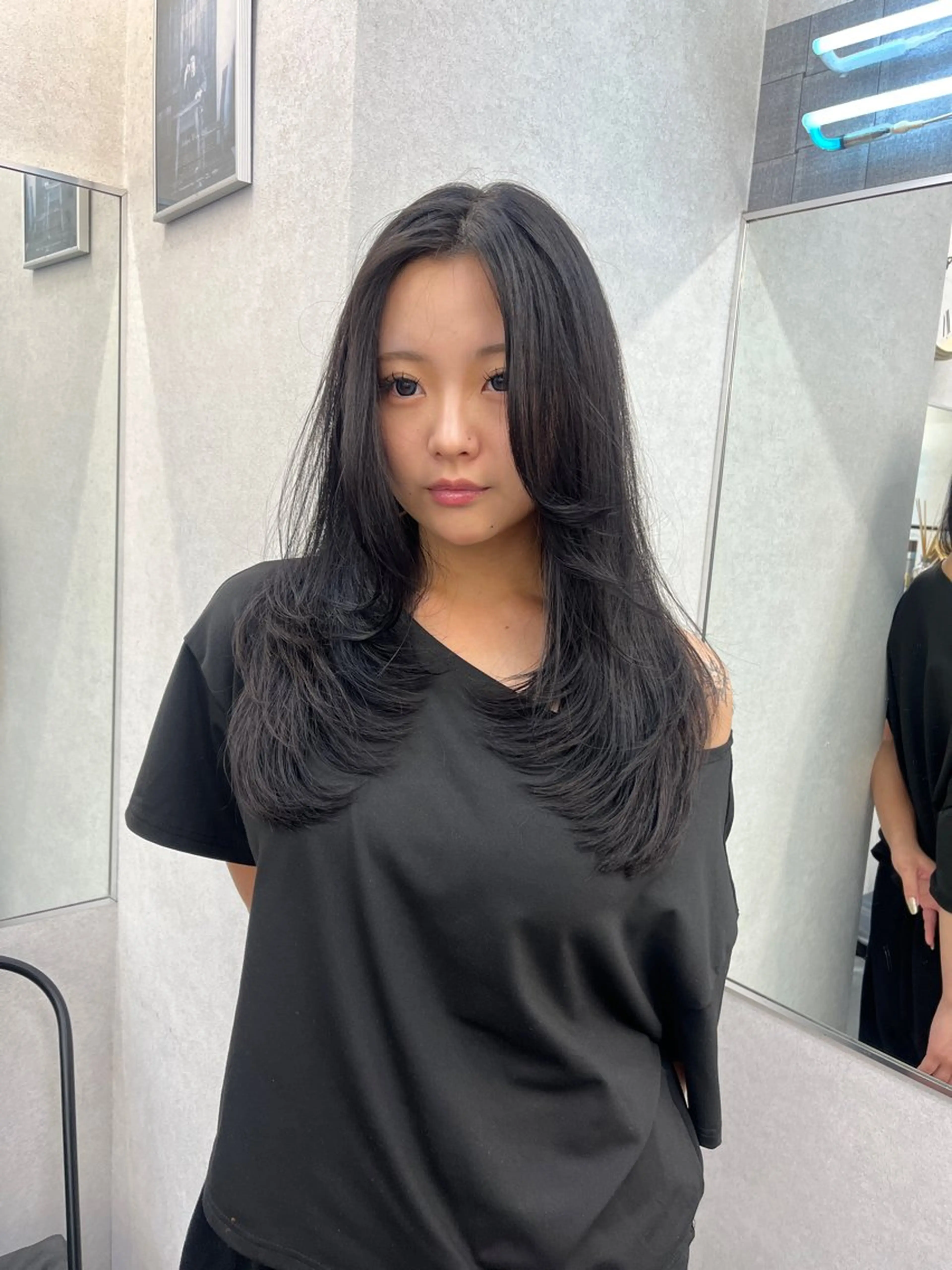 ロング レイヤーカット L.O.GSHIBUYA所属・酒井 隆斗のヘアスタイル