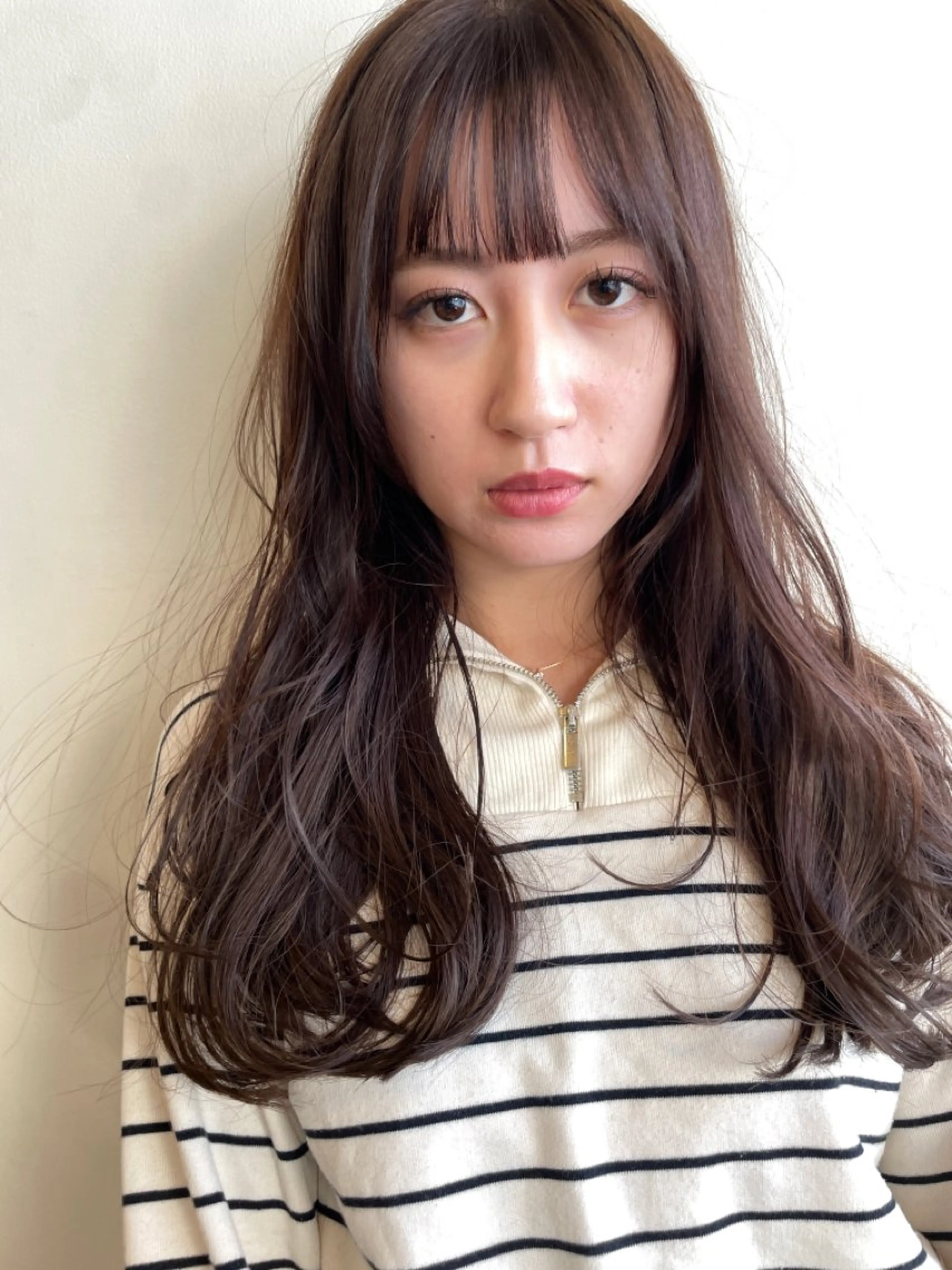 ミディアム カラー カット ヘアカラー トリートメント レイヤー／似合わせ TAKUYAのヘアスタイル