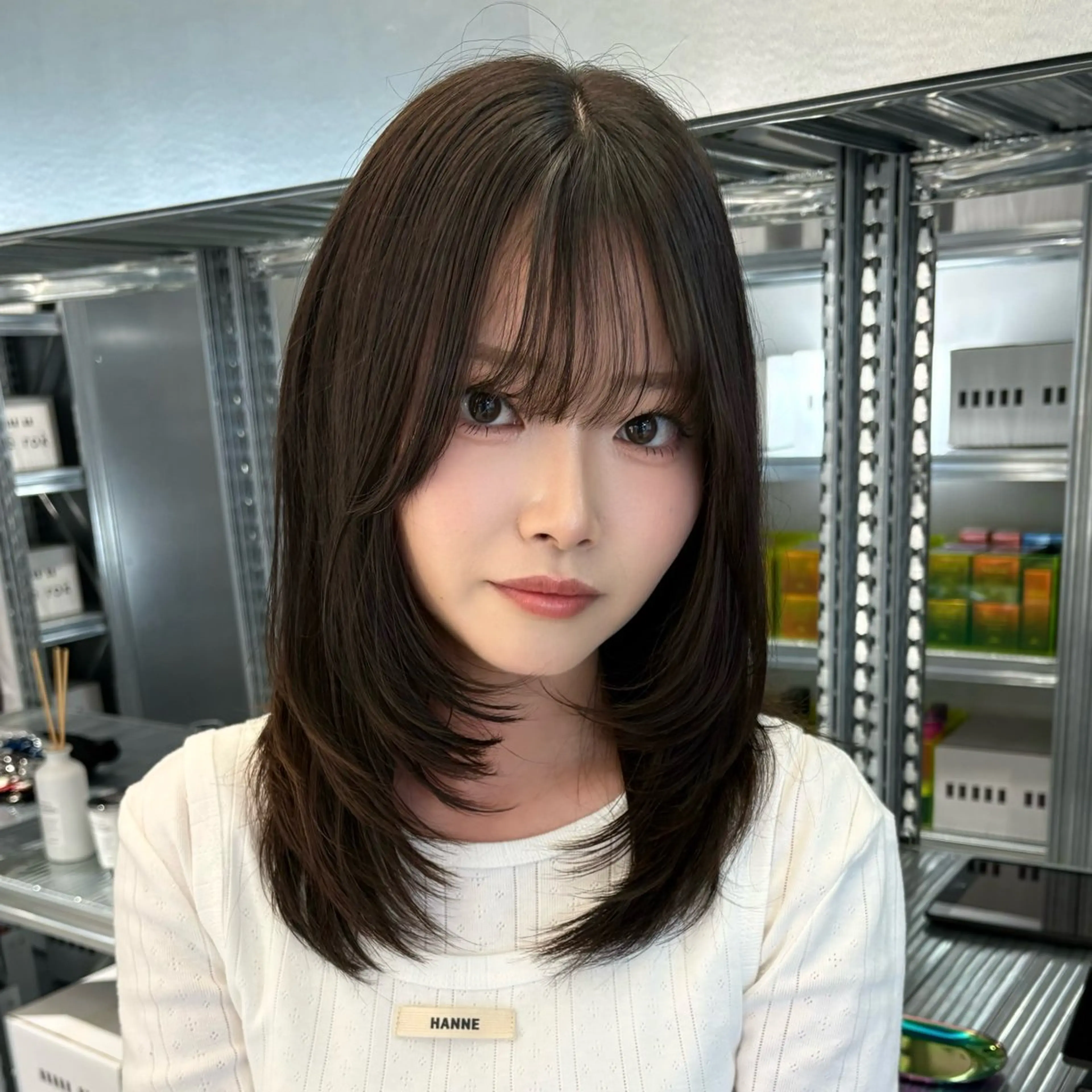 ミディアム カット トリートメント ✨縮毛矯正/ボブ✨ 佐藤 さくらのヘアスタイル