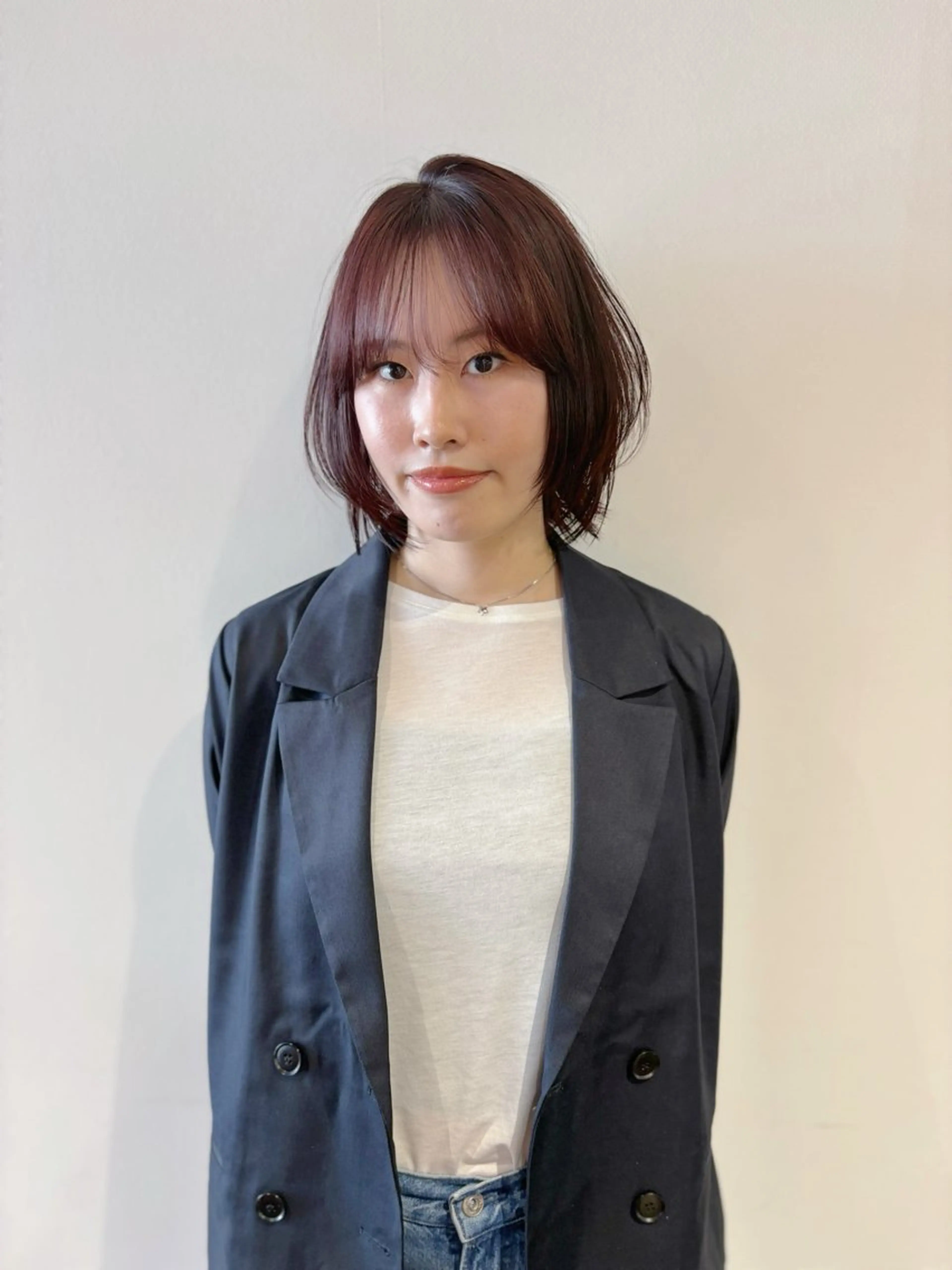 ミディアム 宮田 龍斗のヘアスタイル