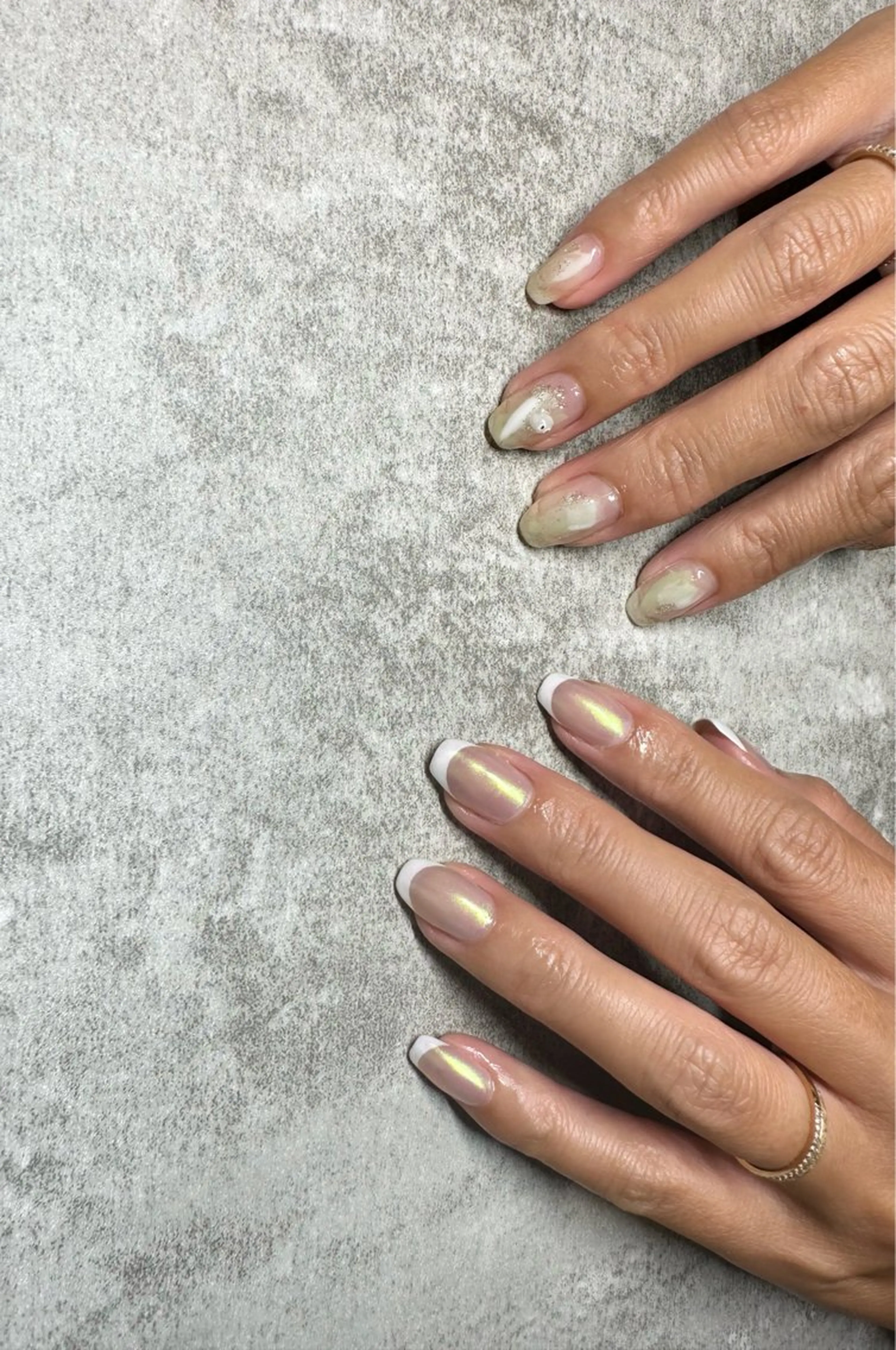 ネイル フレンチネイル ハンドネイル ネイルサロン Lafuのネイルデザイン