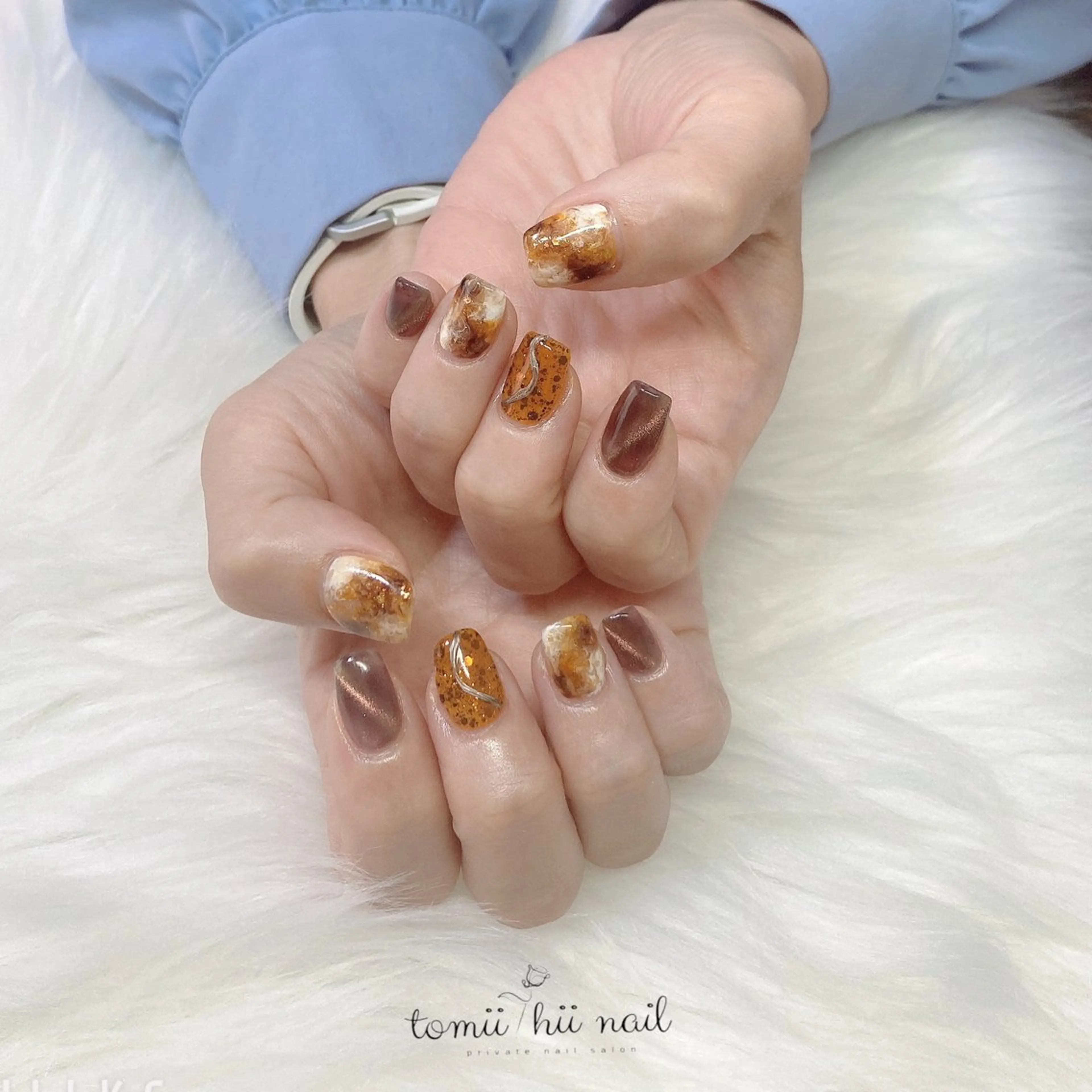 ネイル ニュアンスネイル ハンドネイル tomii-hii -nailのその他イメージ