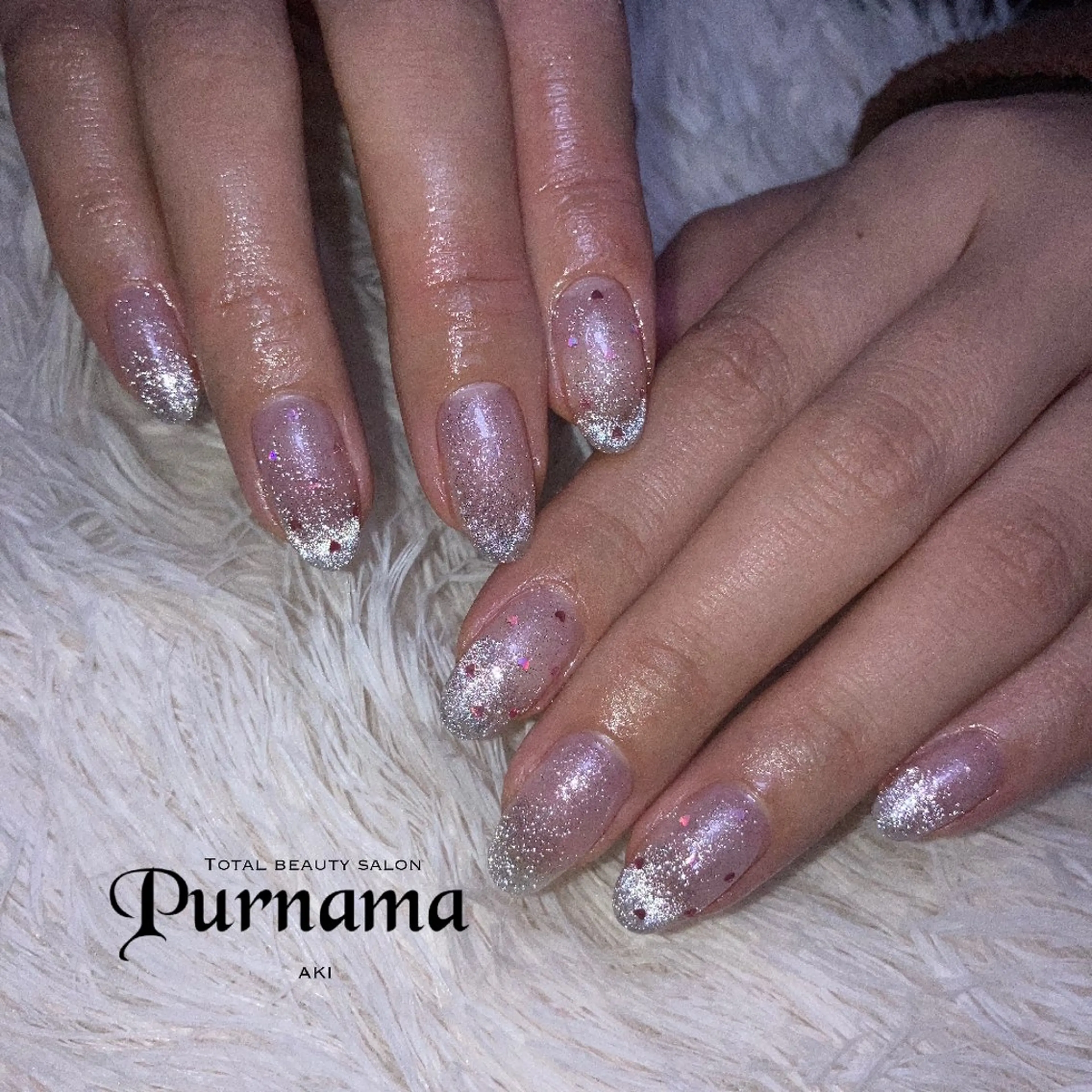 ネイル ハンドネイル Purnama あきのネイルデザイン