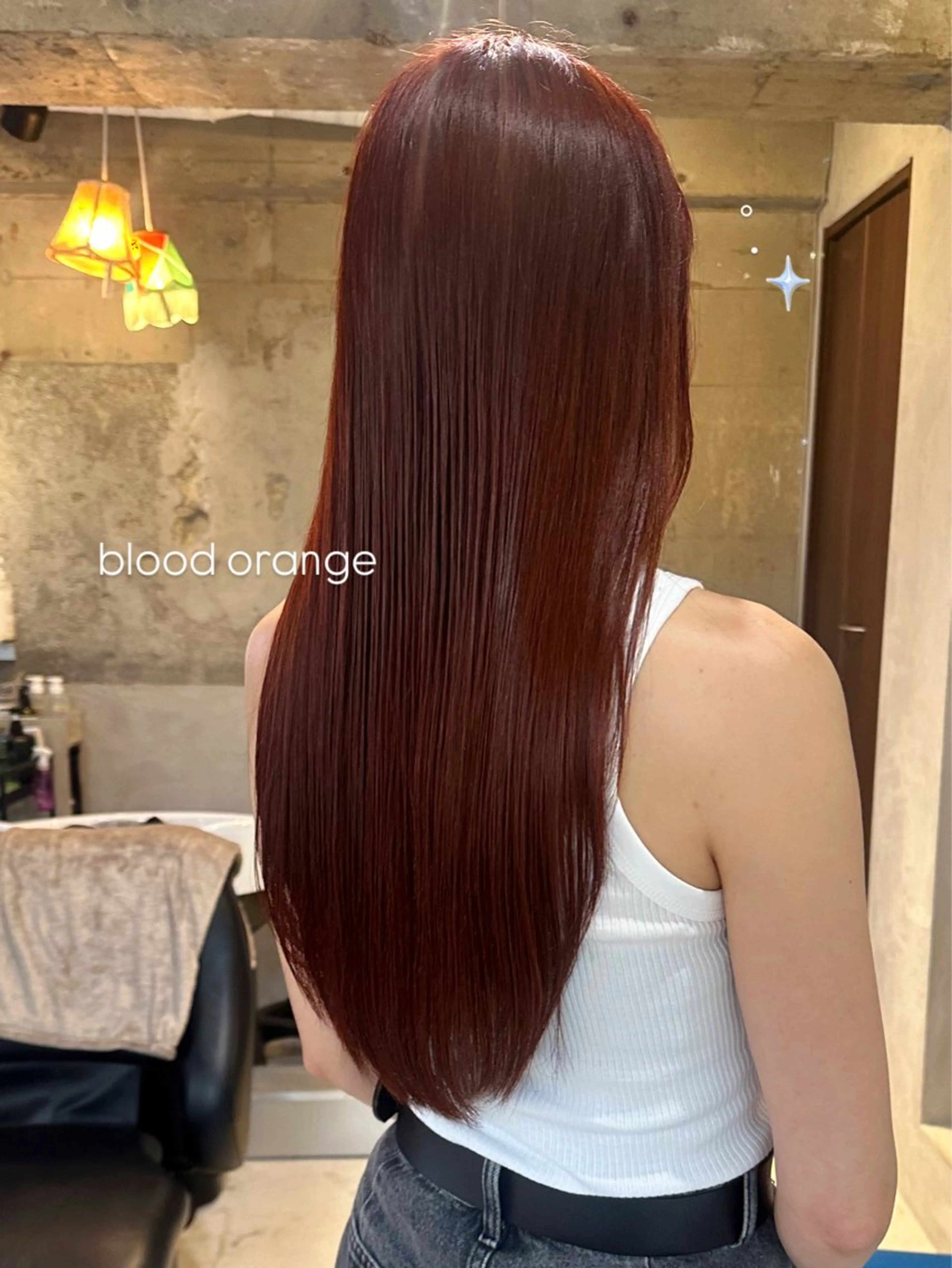 ロング カラー カット ヘアカラー トリートメント 暖色カラー/レイヤー 🌙 オノユリカのヘアスタイル