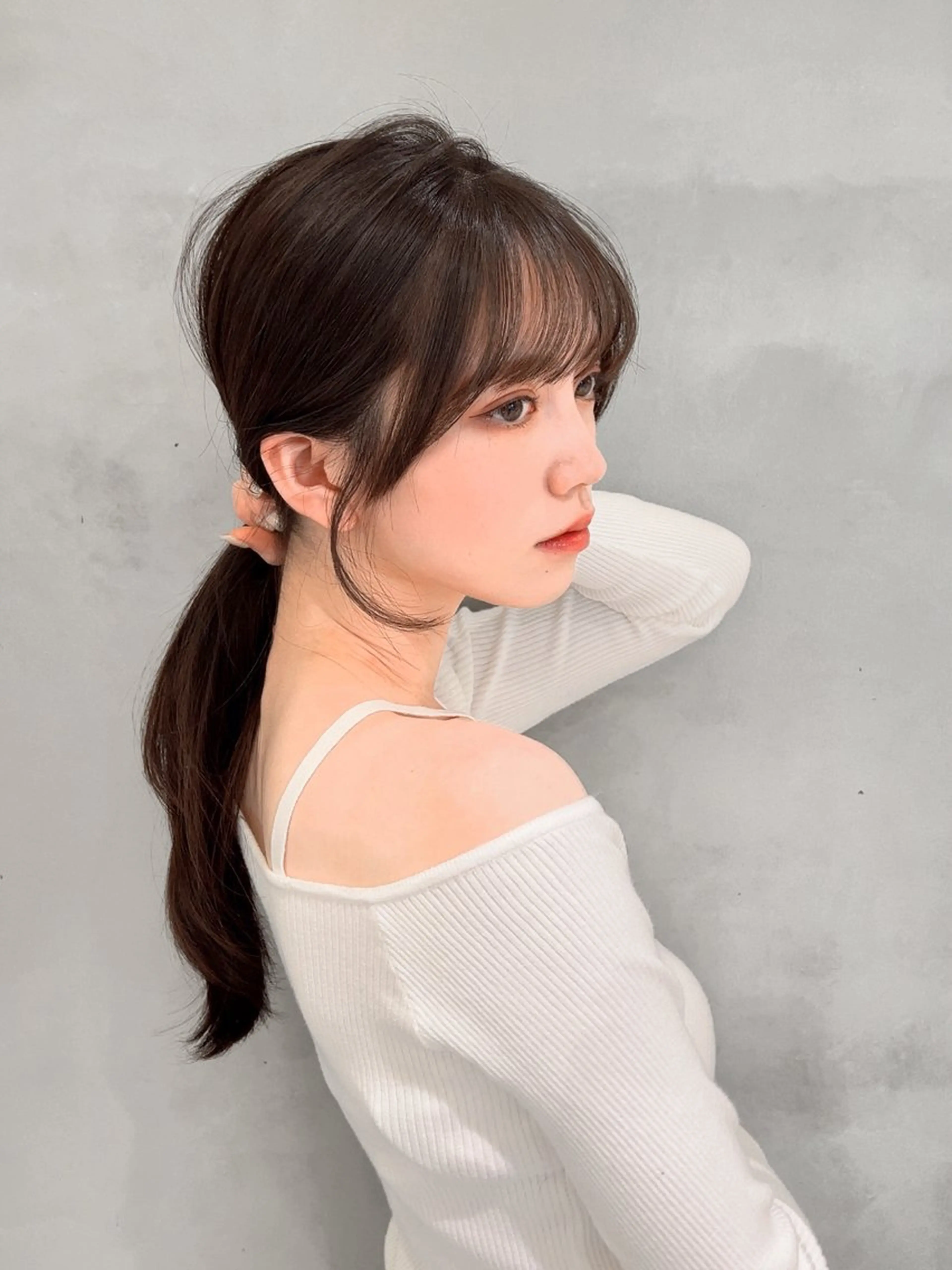 ロング カット トリートメント レイヤーカット/ 顔周り 五島巨幹のヘアスタイル