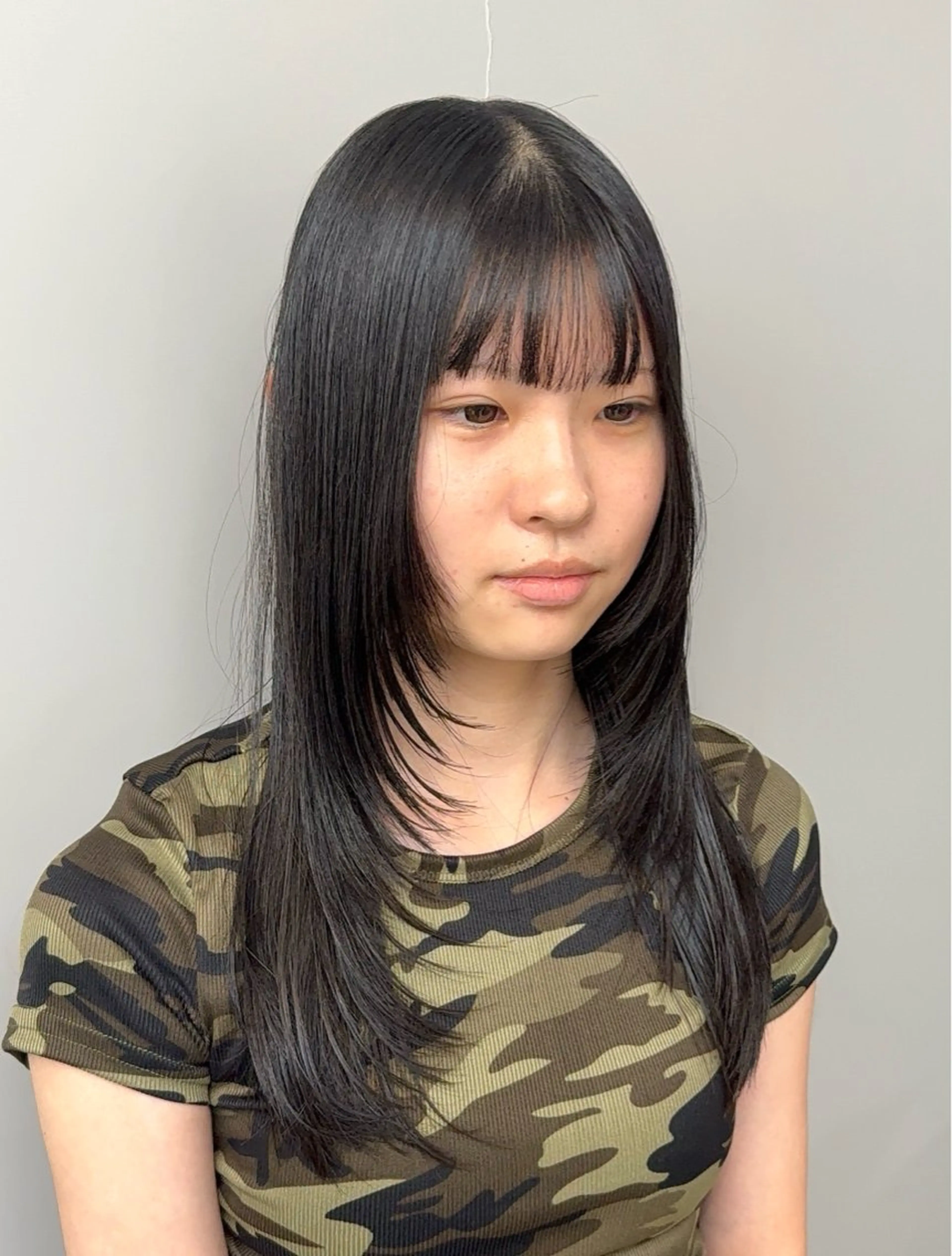 ロング レイヤーカット カット 川村 涼介のヘアスタイル