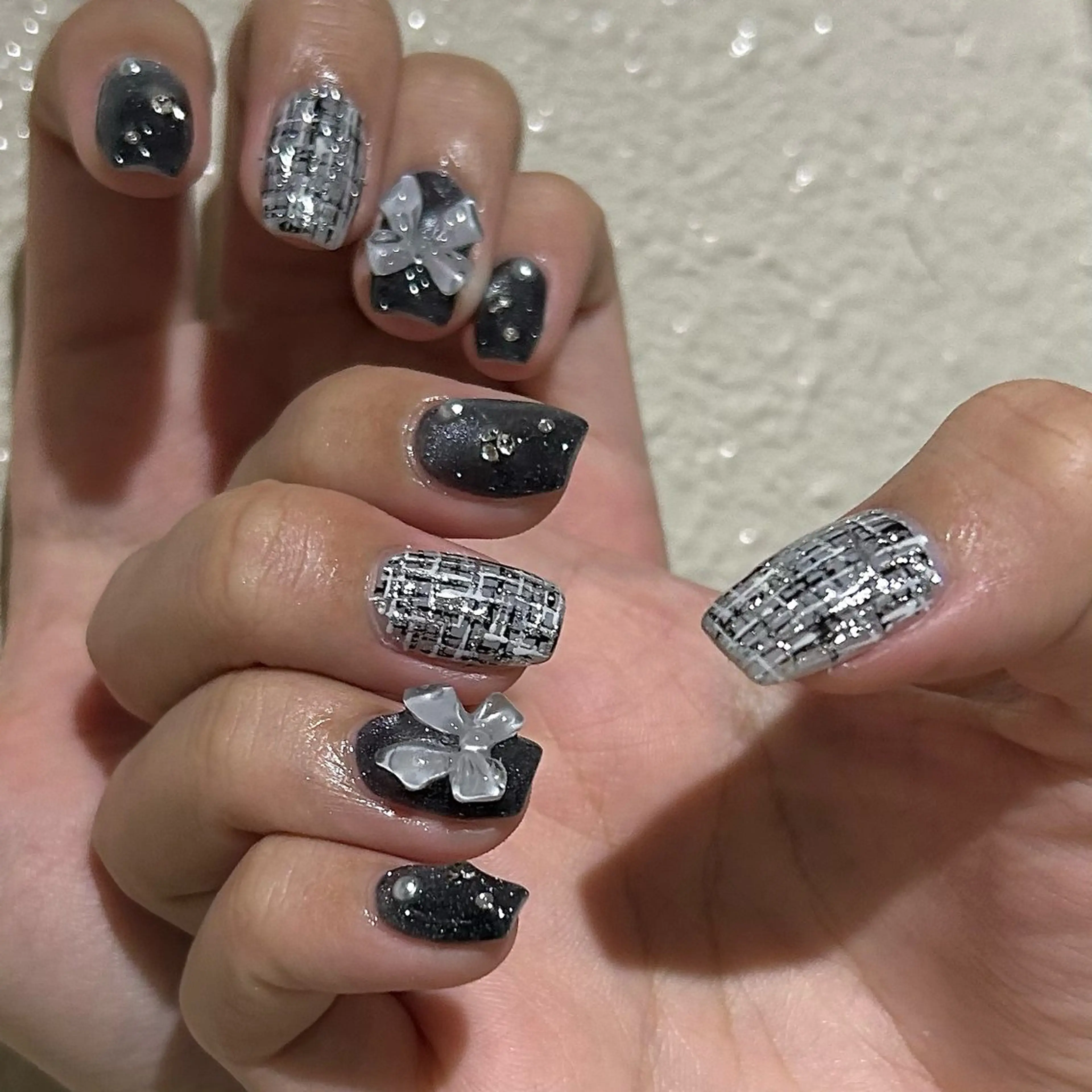 ネイル パラあり！フィルイン 美フォルムのネイルデザイン