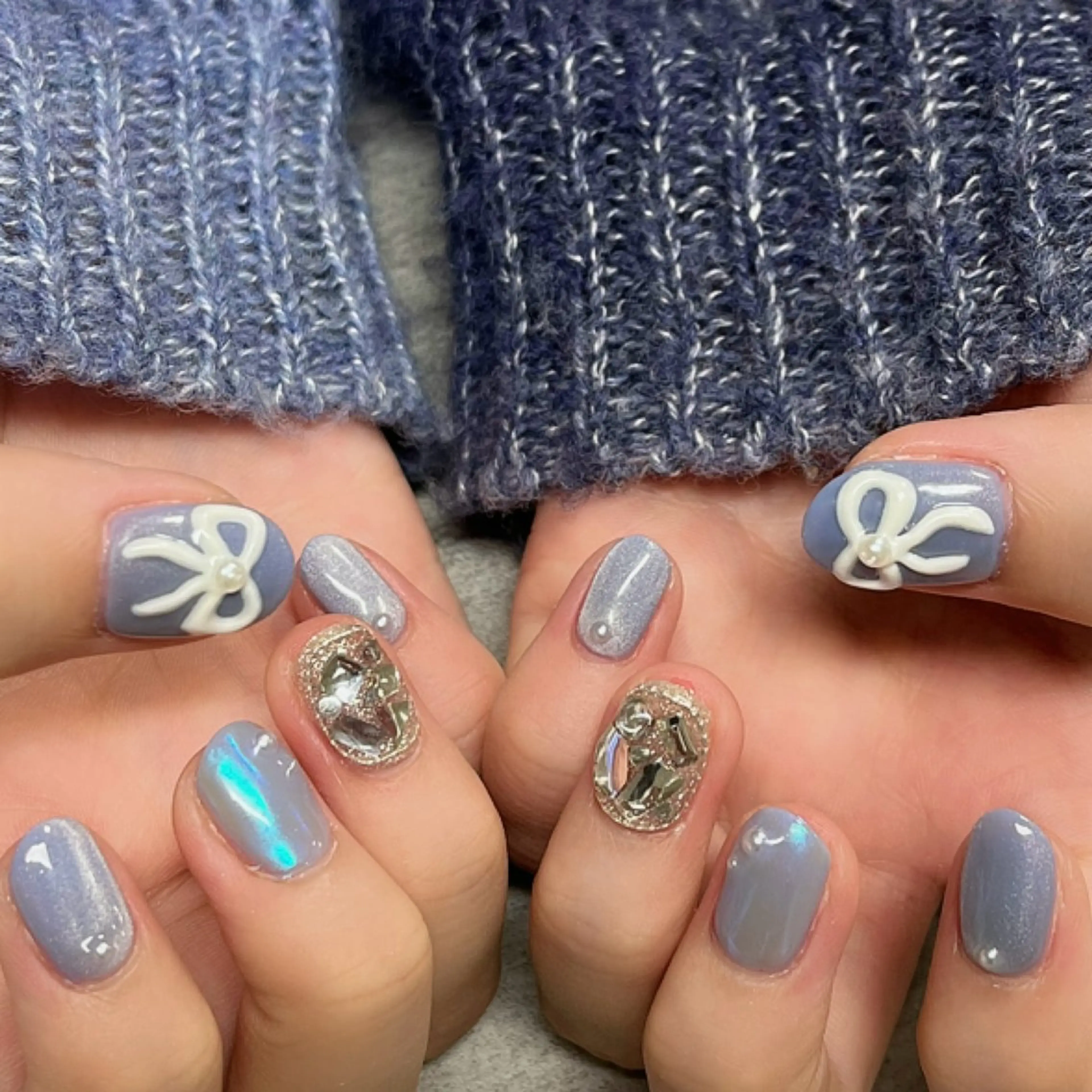 ネイル 【Zina京都駅前】 きぬがわ らむのネイルデザイン