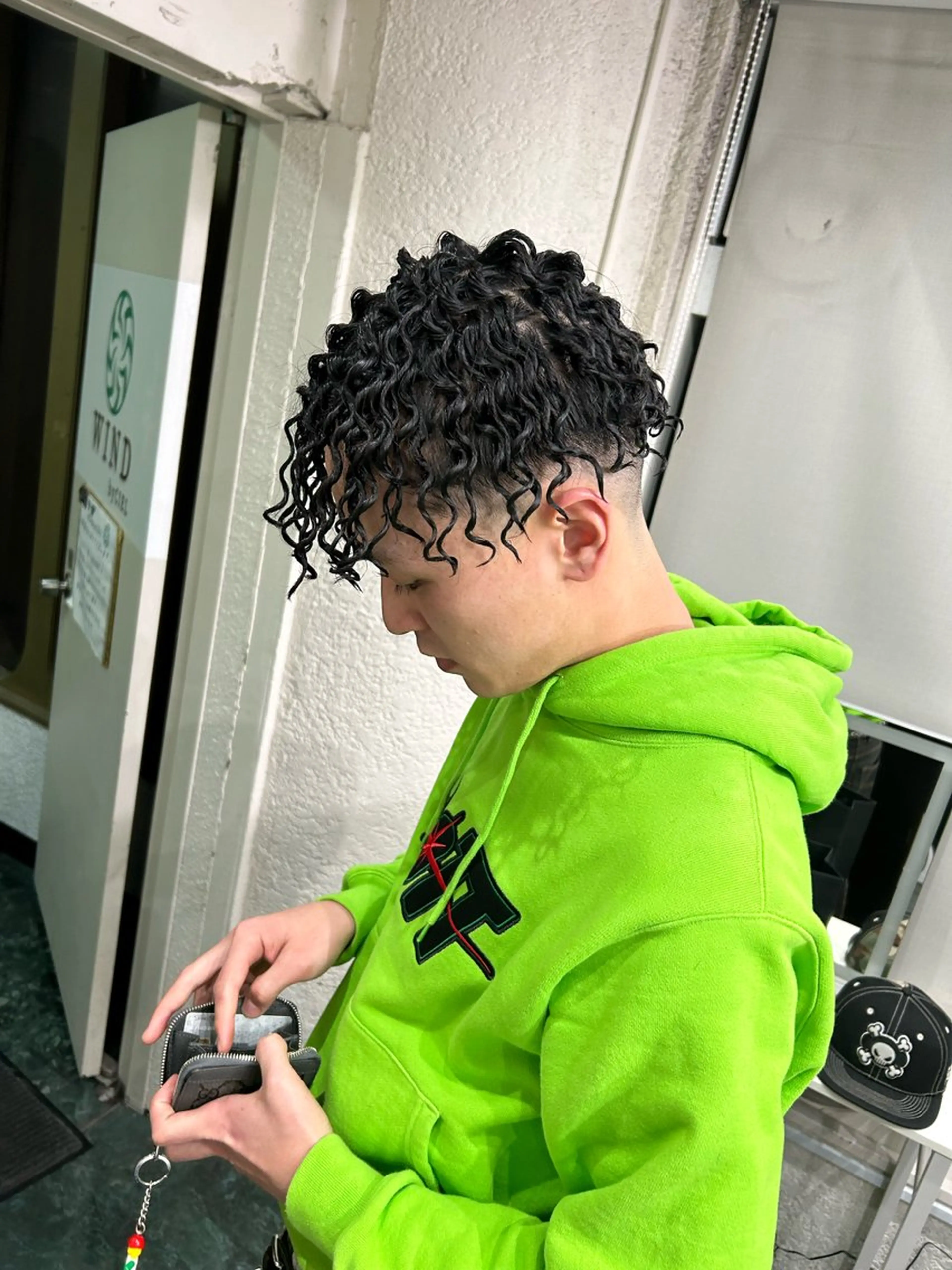 パーマ メンズ メンズ美容室 難波北川司のヘアスタイル