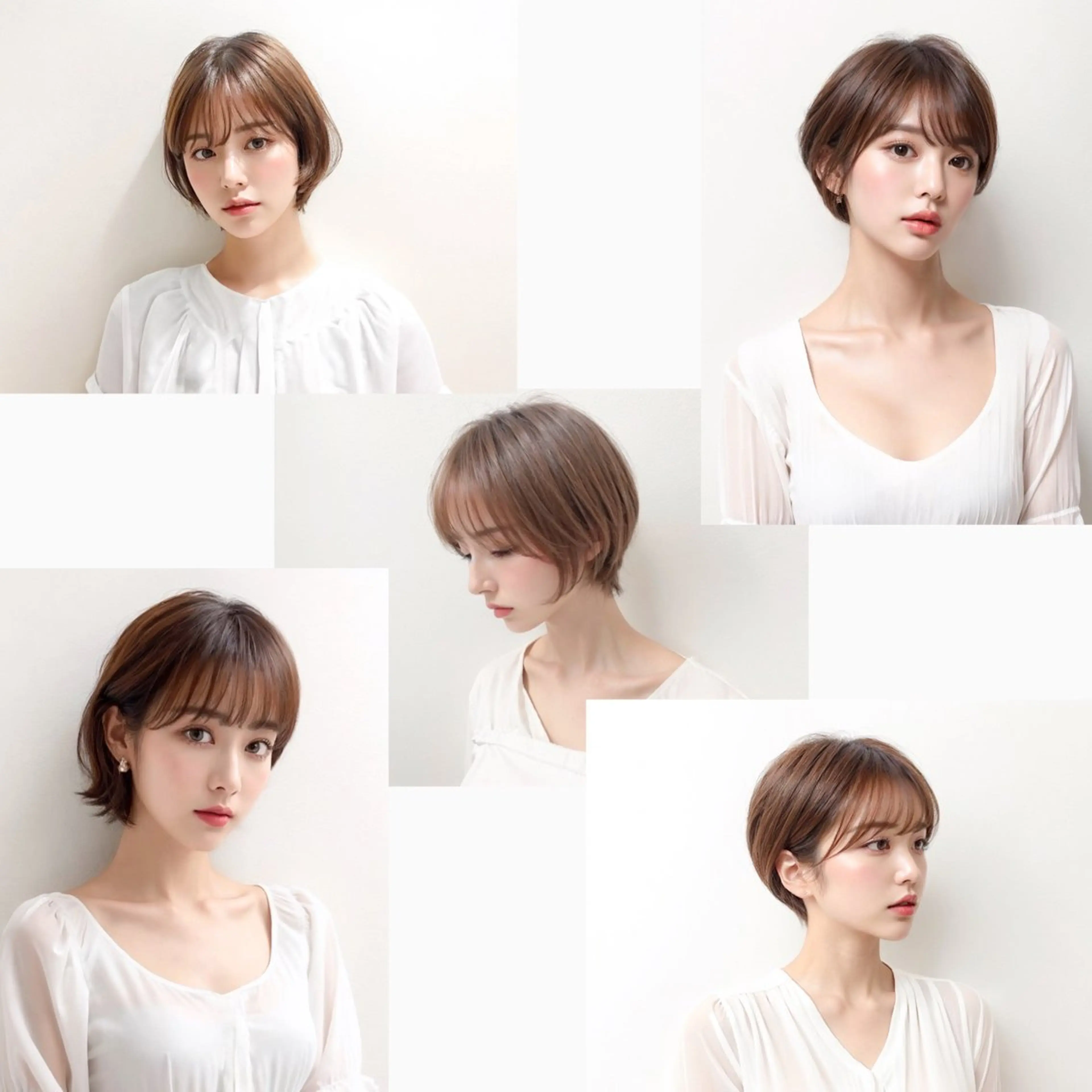 ショート カラー ヘアアレンジ トリートメント 美髪矯正・レイヤー 倉友哉のヘアスタイル