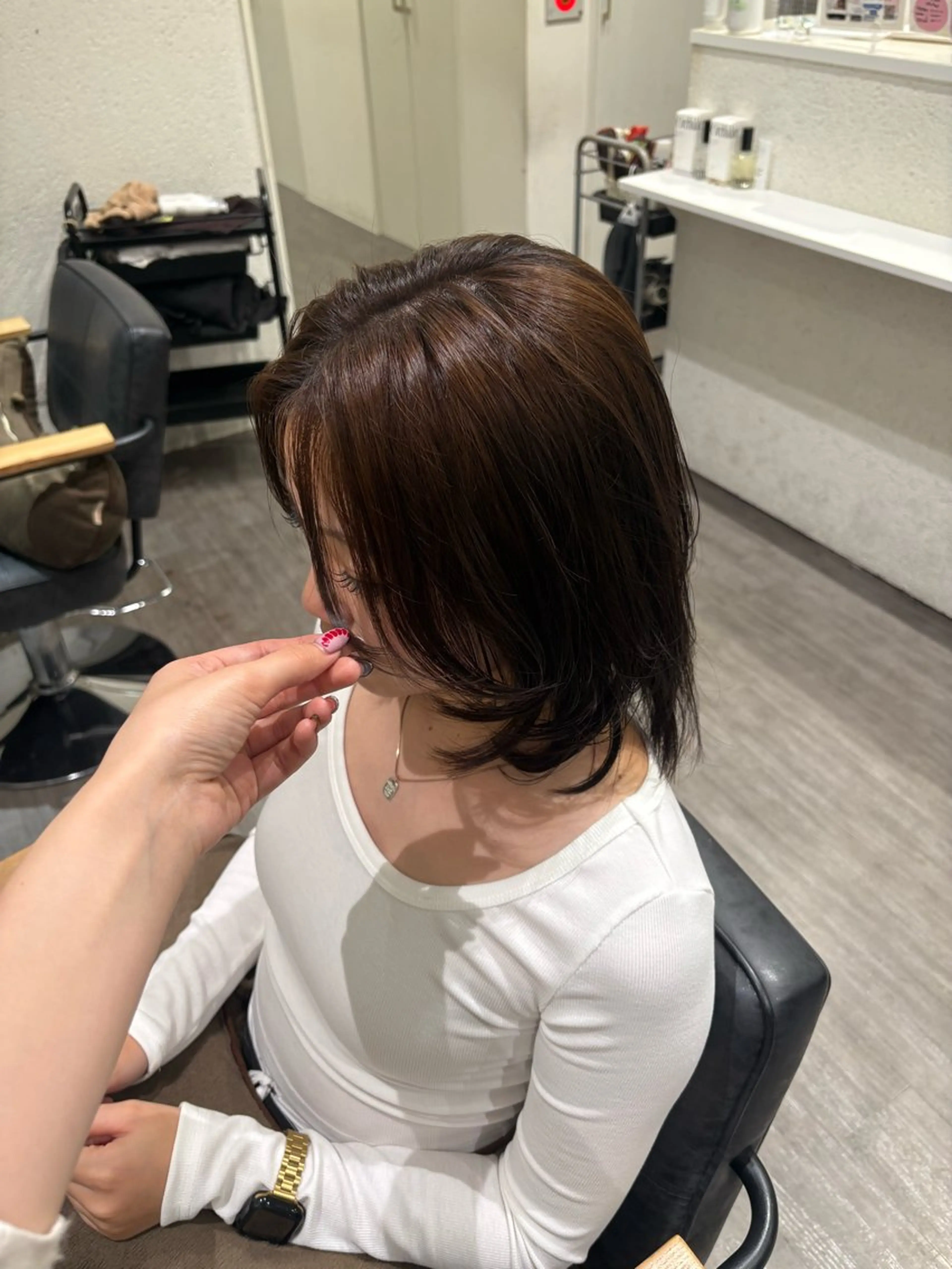 ショート カラー nijika/ カラーリスト🫧のヘアスタイル