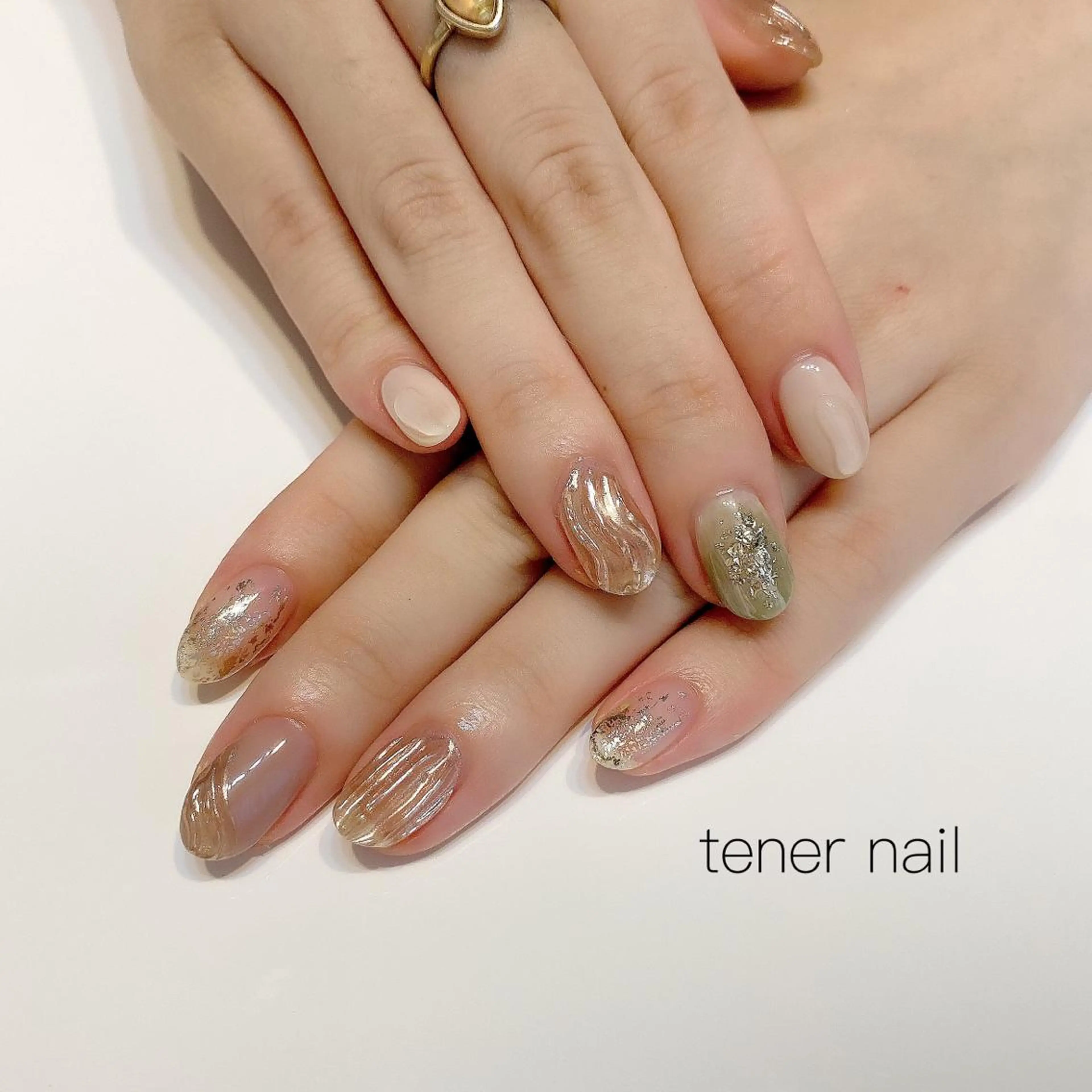 ネイル ニュアンスネイル テネルネイル tener nailのネイルデザイン