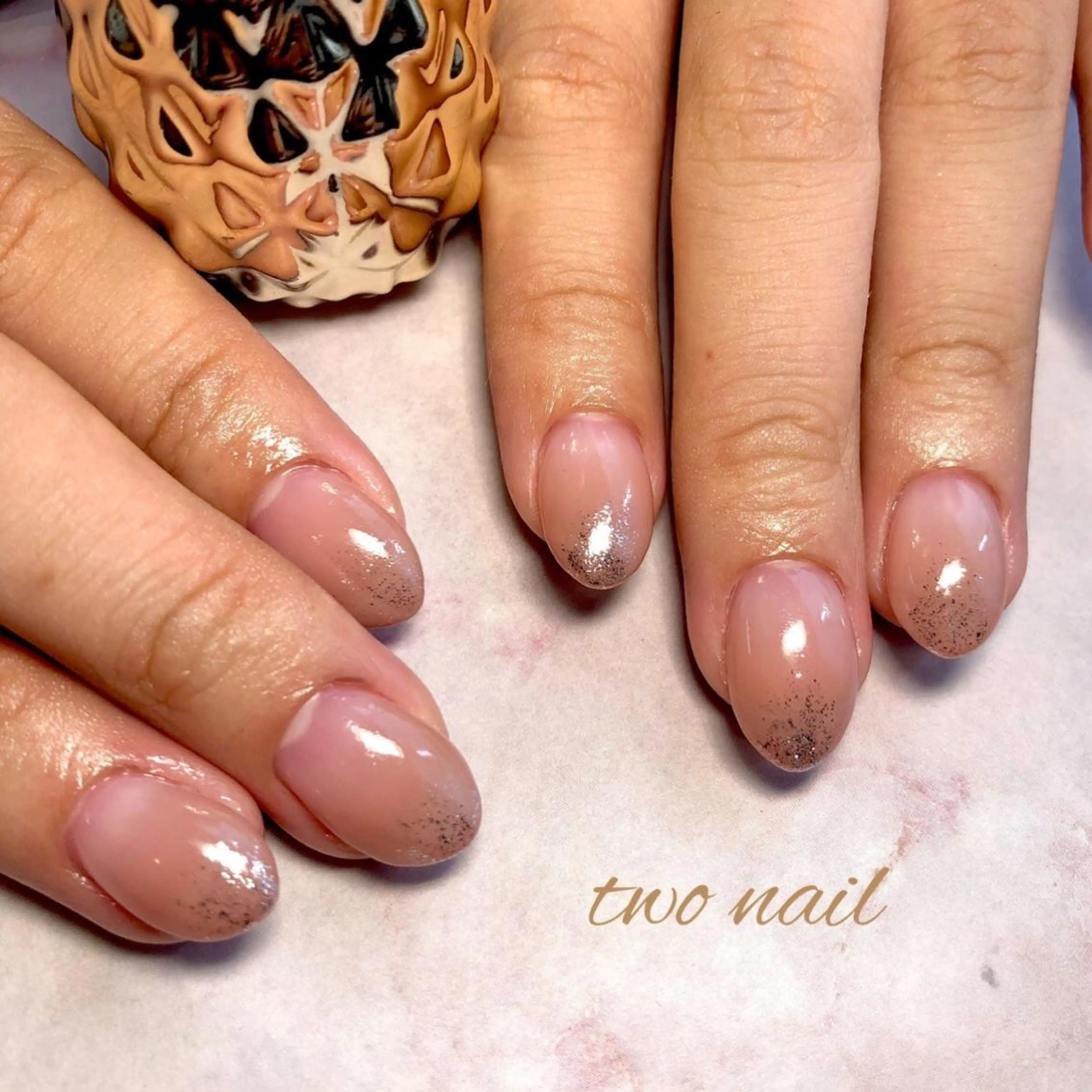 ネイル 長さ出し フットネイル ジェルネイル ハート ロングネイル ハンドネイル two nailのネイルデザイン