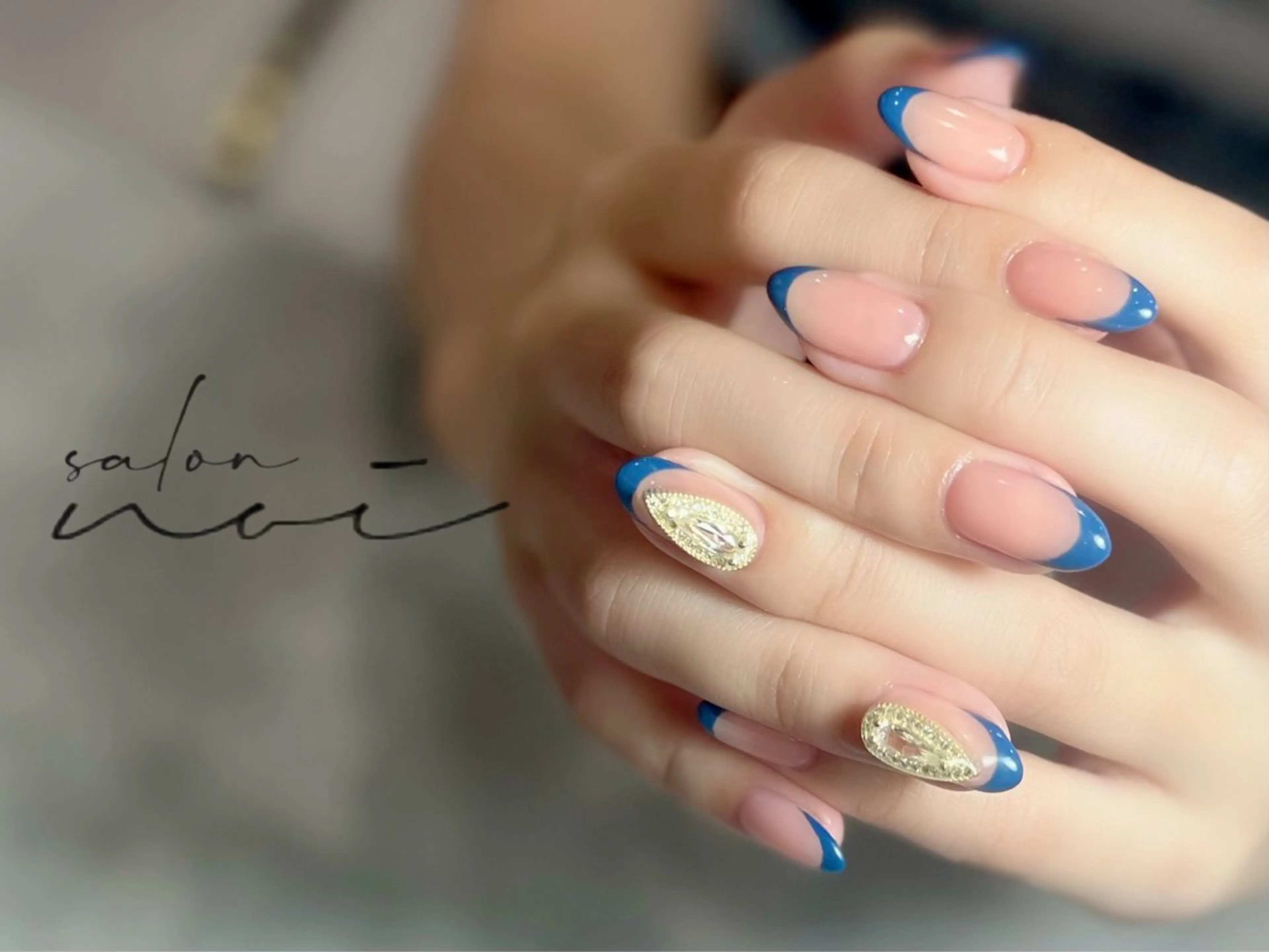 ネイル フレンチネイル ハンドネイル salon noiのネイルデザイン