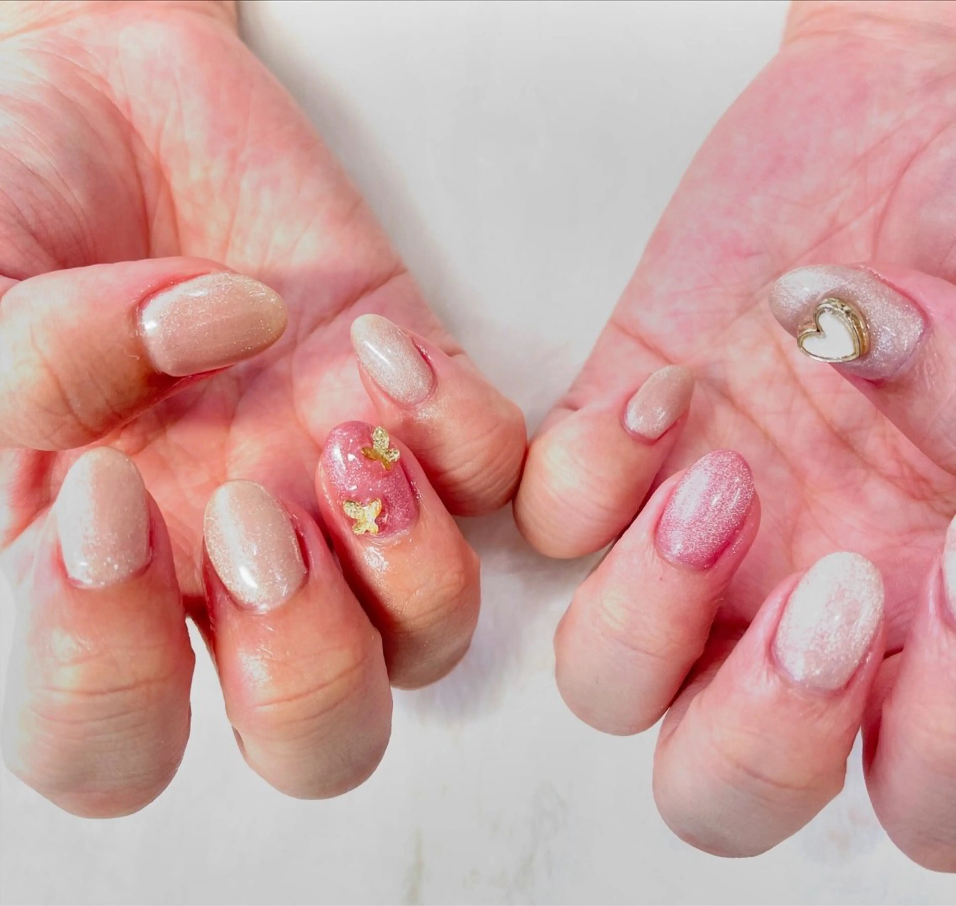 ネイル 氷ネイル・うるうるネイル マグネットネイル koto nailsのネイルデザイン