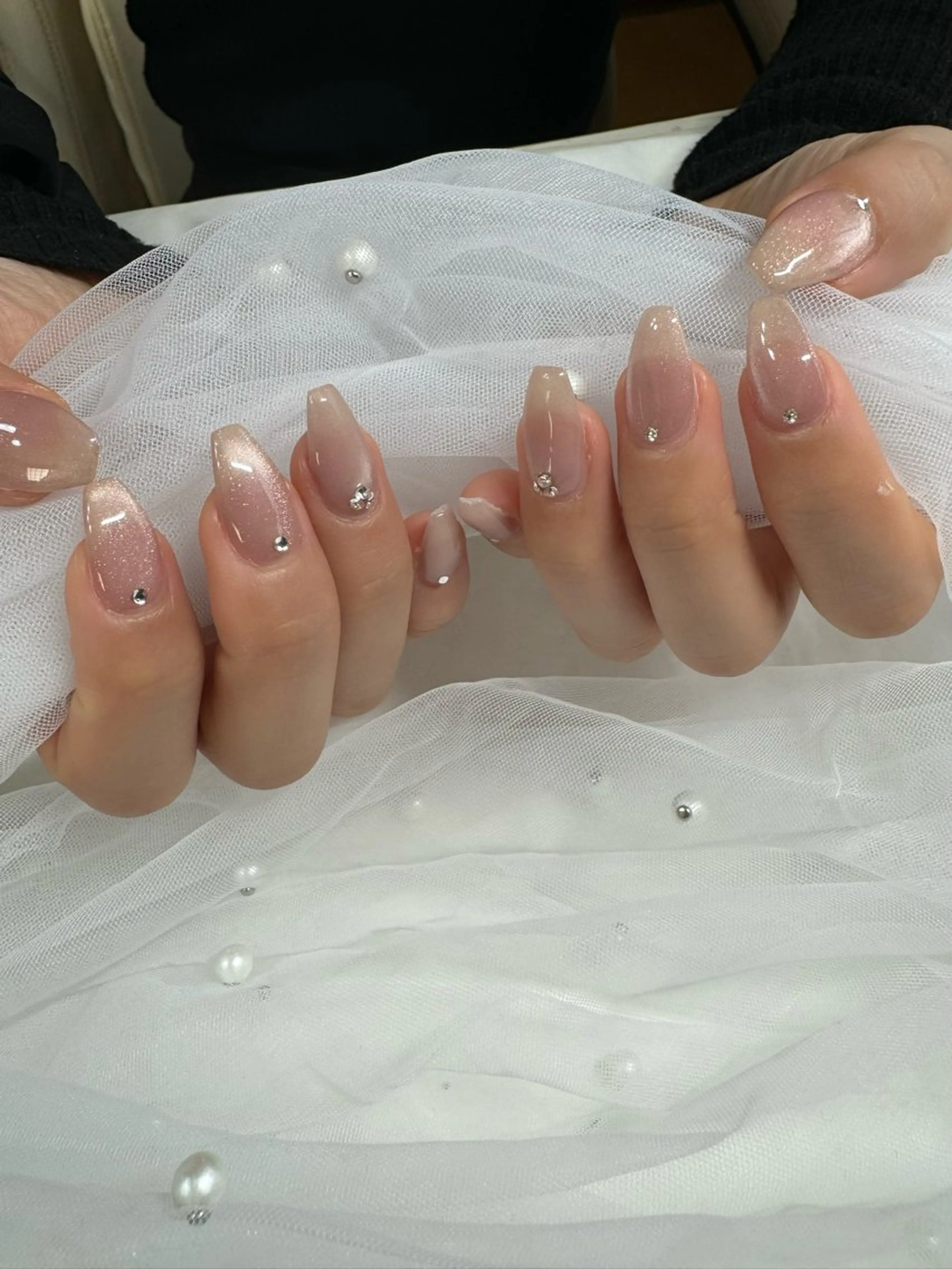 ネイル ジェルネイル シンプルネイル 東 千夏のネイルデザイン