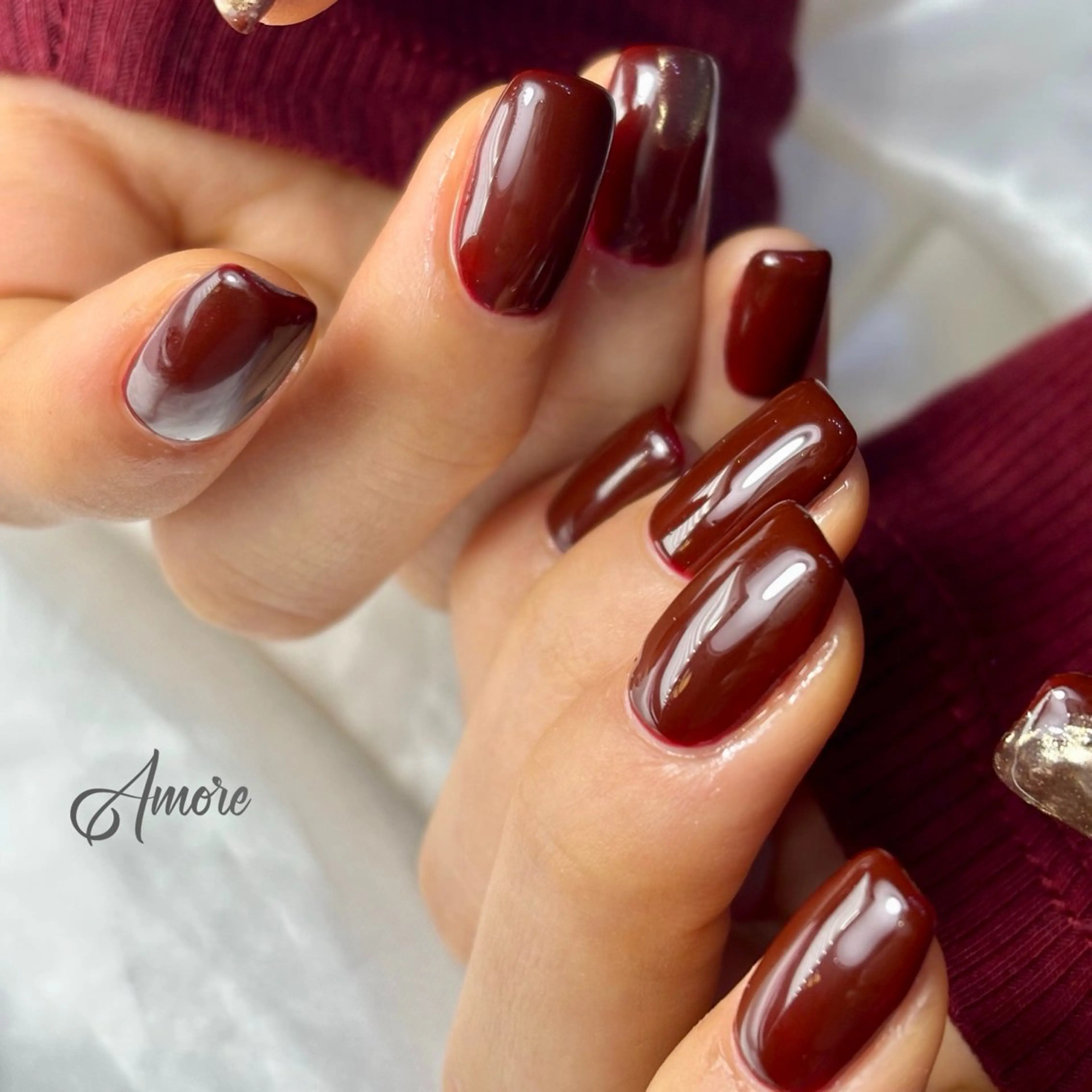 ネイル ジェルネイル キラキラネイル 韓国ネイル マグネットネイル パラジェル You kyehwaのネイルデザイン