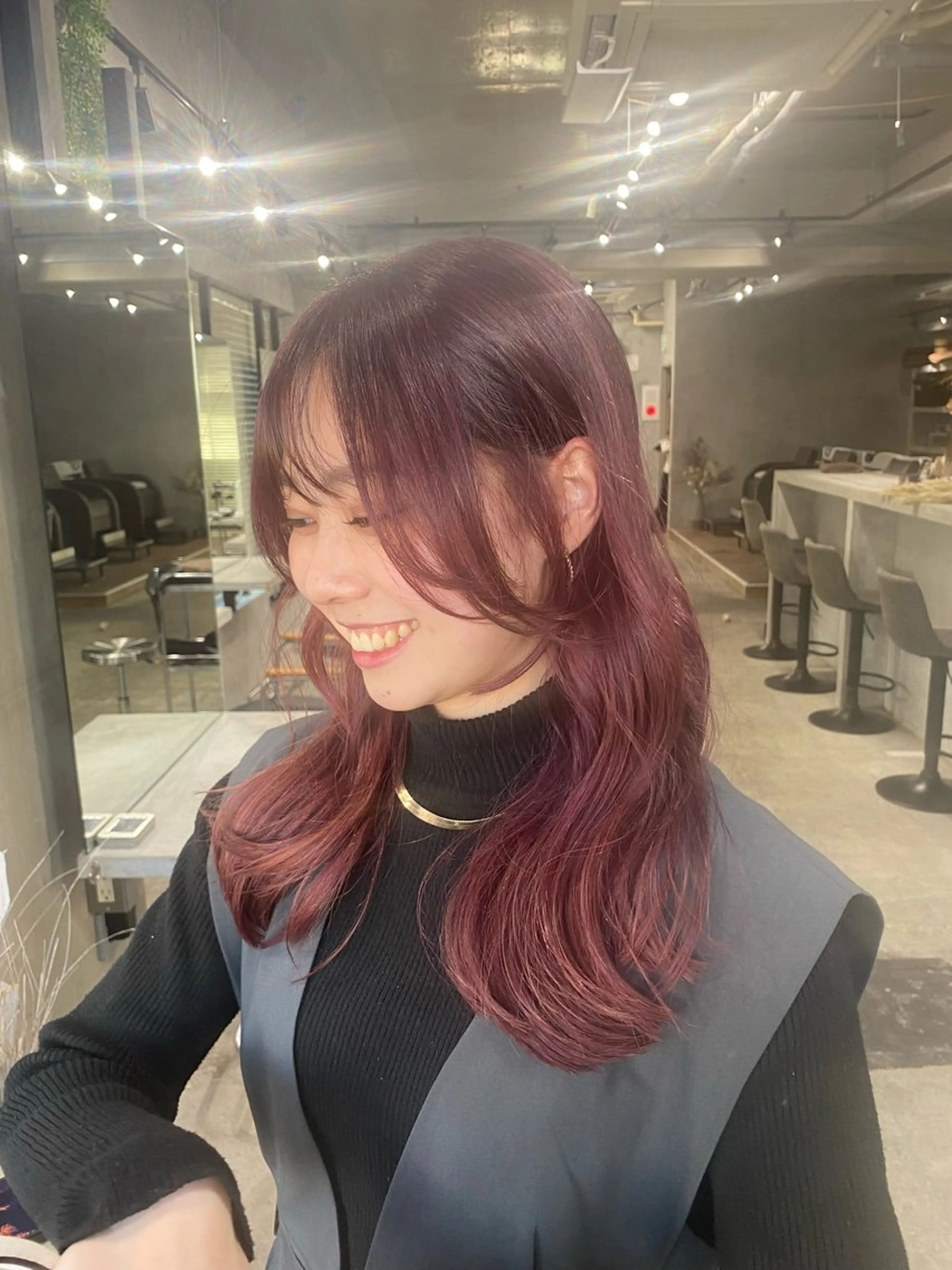 ロング ヘアカラー トリートメント ハイトーン/ブリーチ MAYURI🌺横浜のヘアスタイル