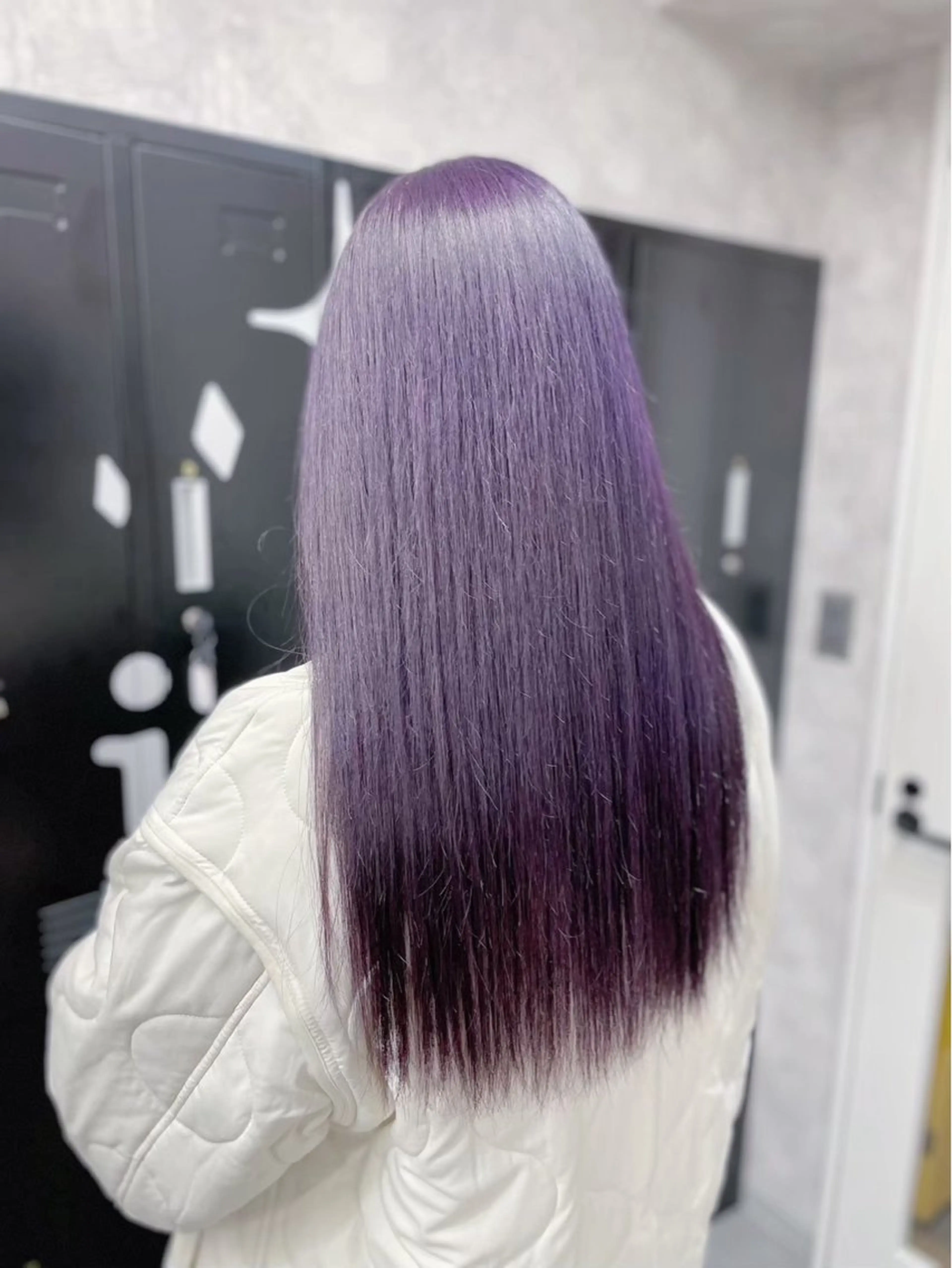 ロング カラー ヘアカラー トリートメント 🪽はづき🫧 簡単垢抜けカラー🪽のヘアスタイル