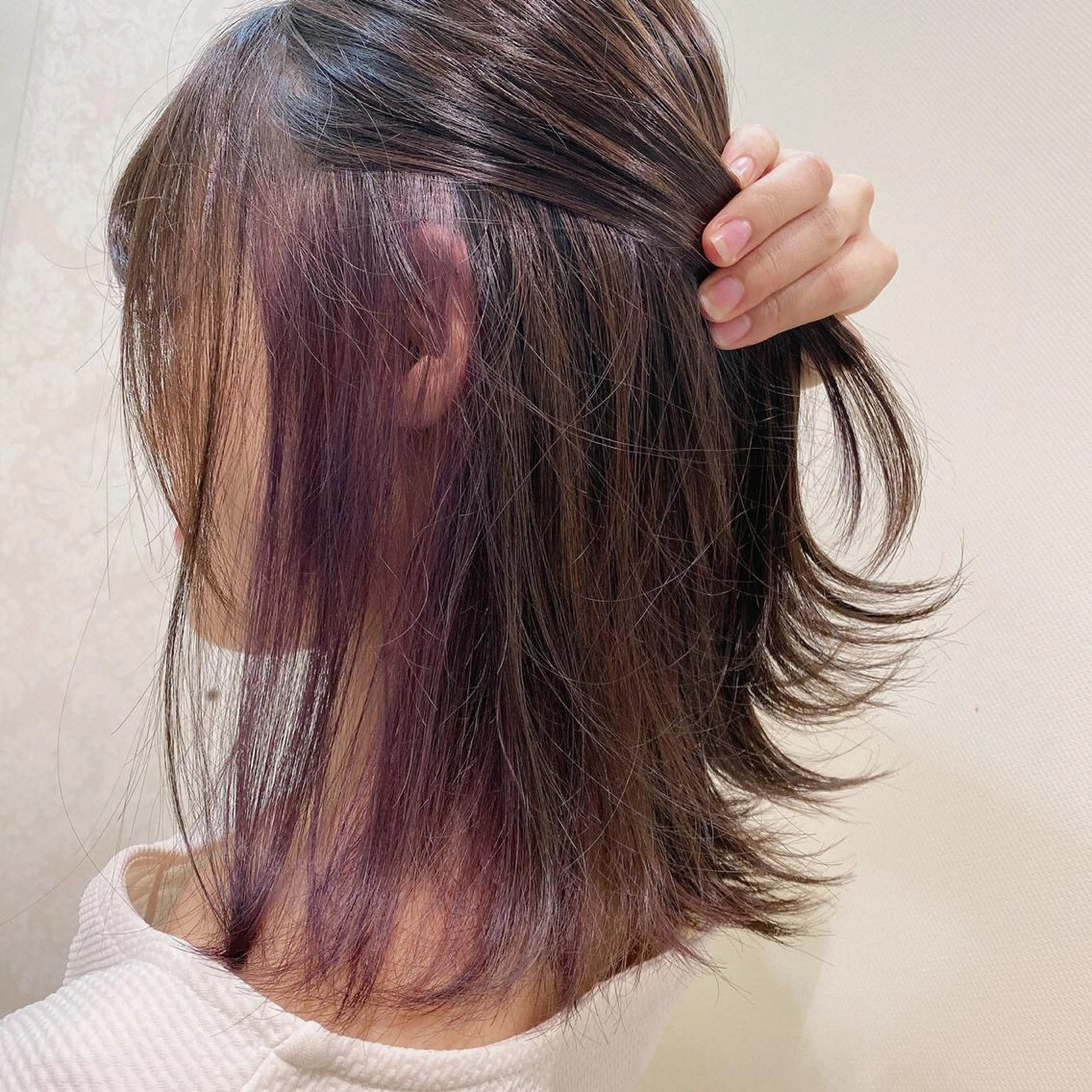 ミディアム カラー 宍戸 海斗のヘアスタイル