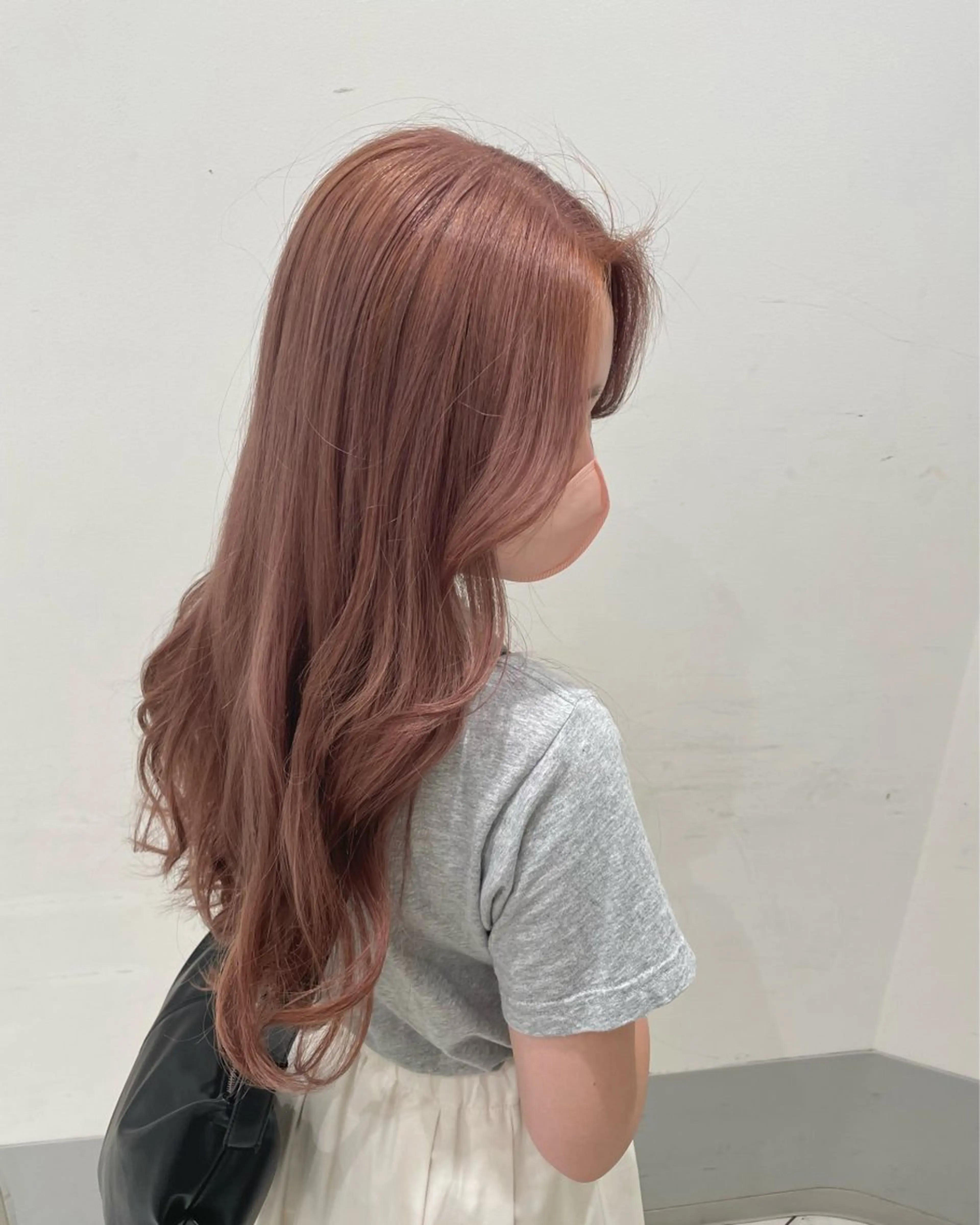 セミロング ヘアカラー 透明感カラー🤎/ ツヤカラー/さくらのヘアスタイル