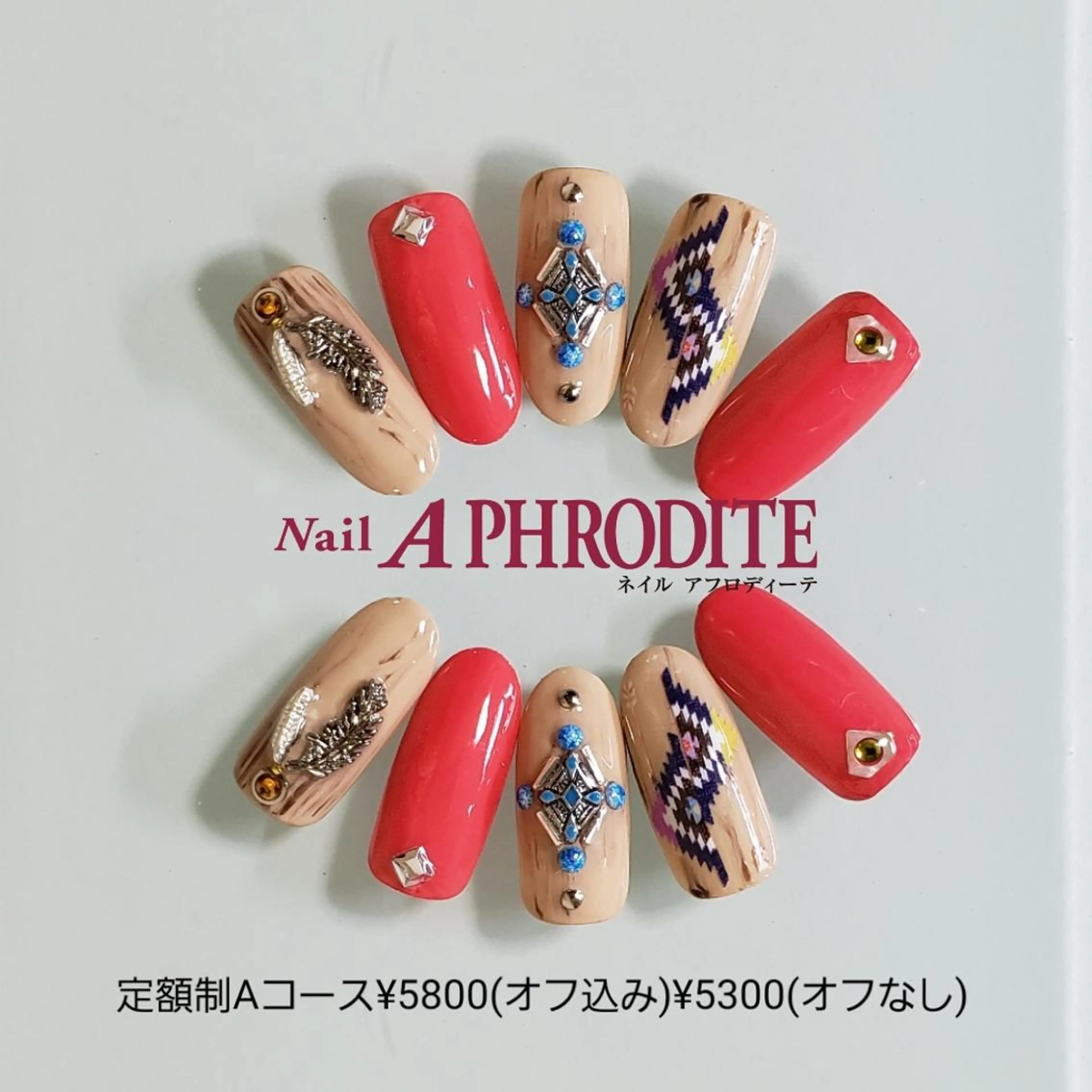 ネイル 持ち込み ハンドネイル Nail Aphroditeのネイルデザイン