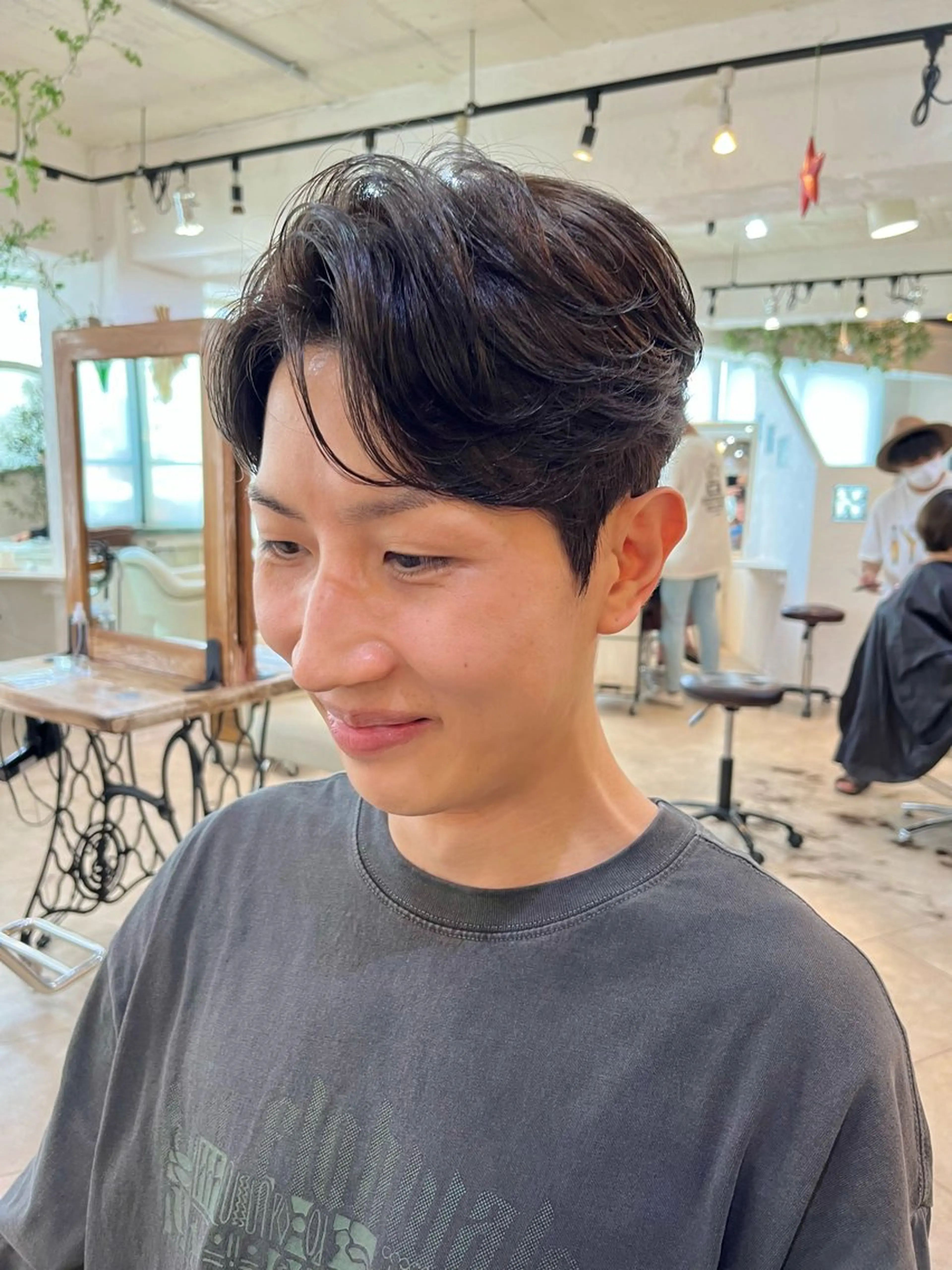 ショート 韓国風ヘア カット パーマ 本場の韓国ヘア 🇰🇷チ・ヨンジュのヘアスタイル