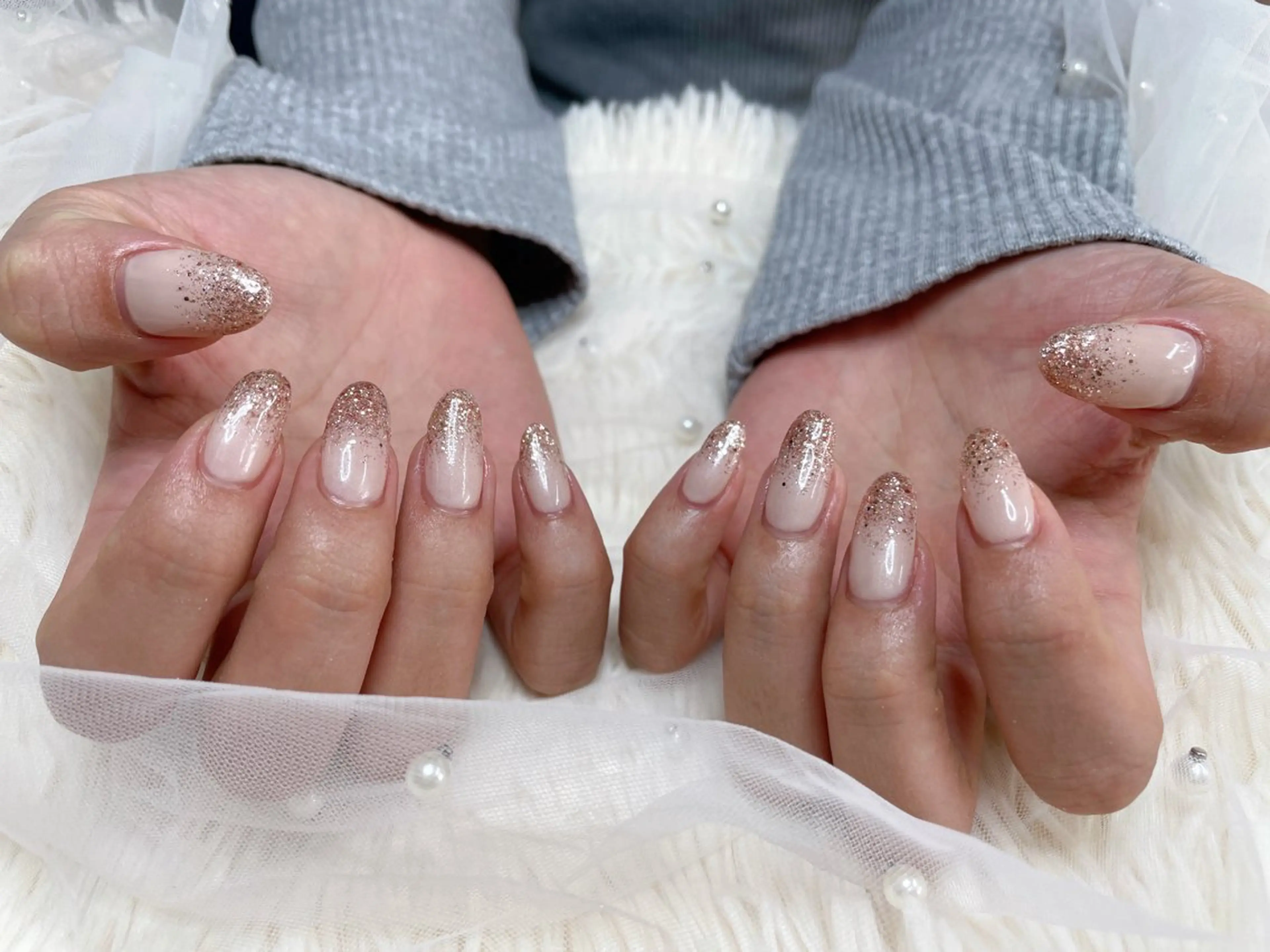 🖐️【オフ込み】ラメグラ（カラーベース）の写真