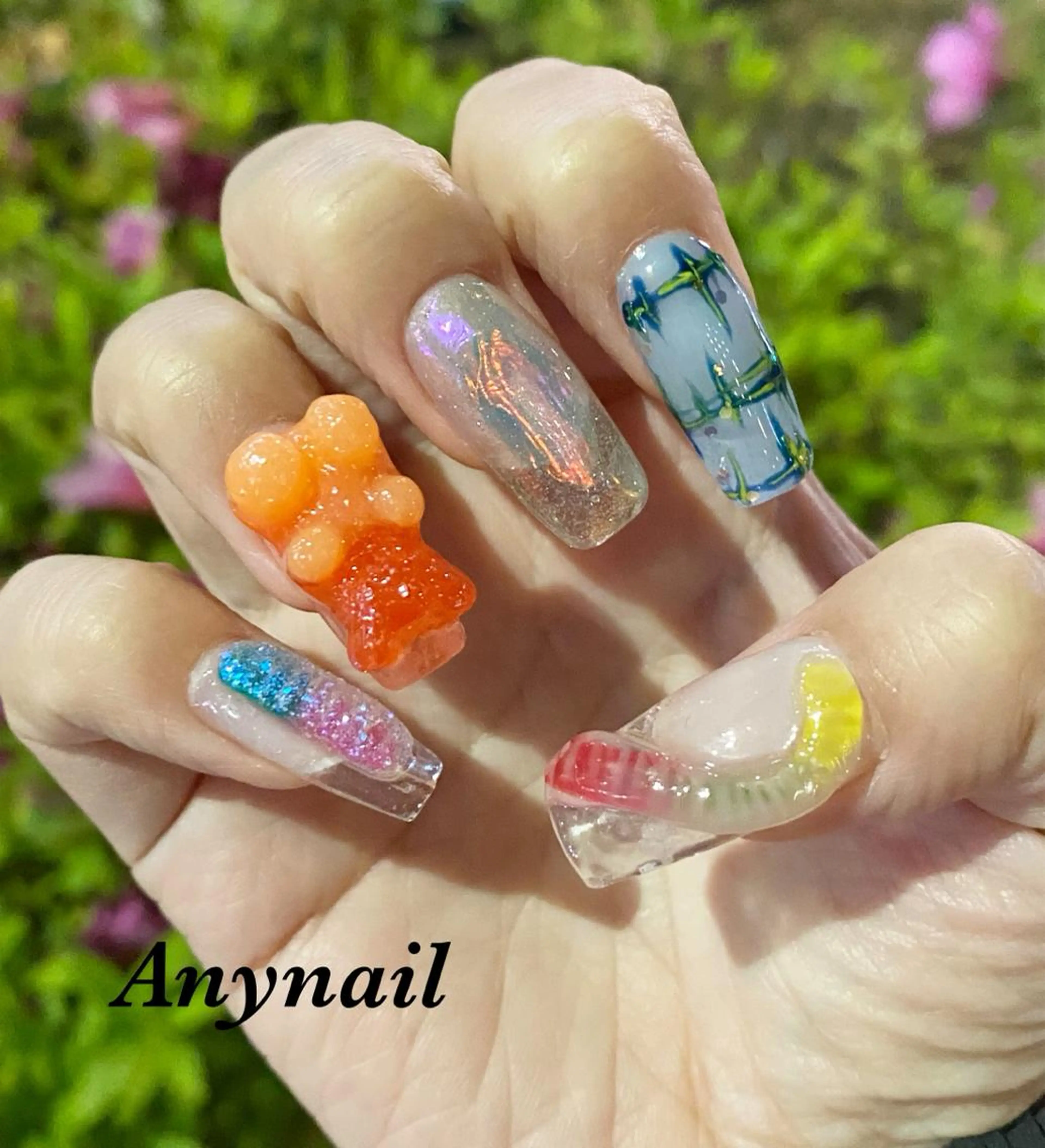 ネイル ハンドネイル 岩澤 恵子のネイルデザイン