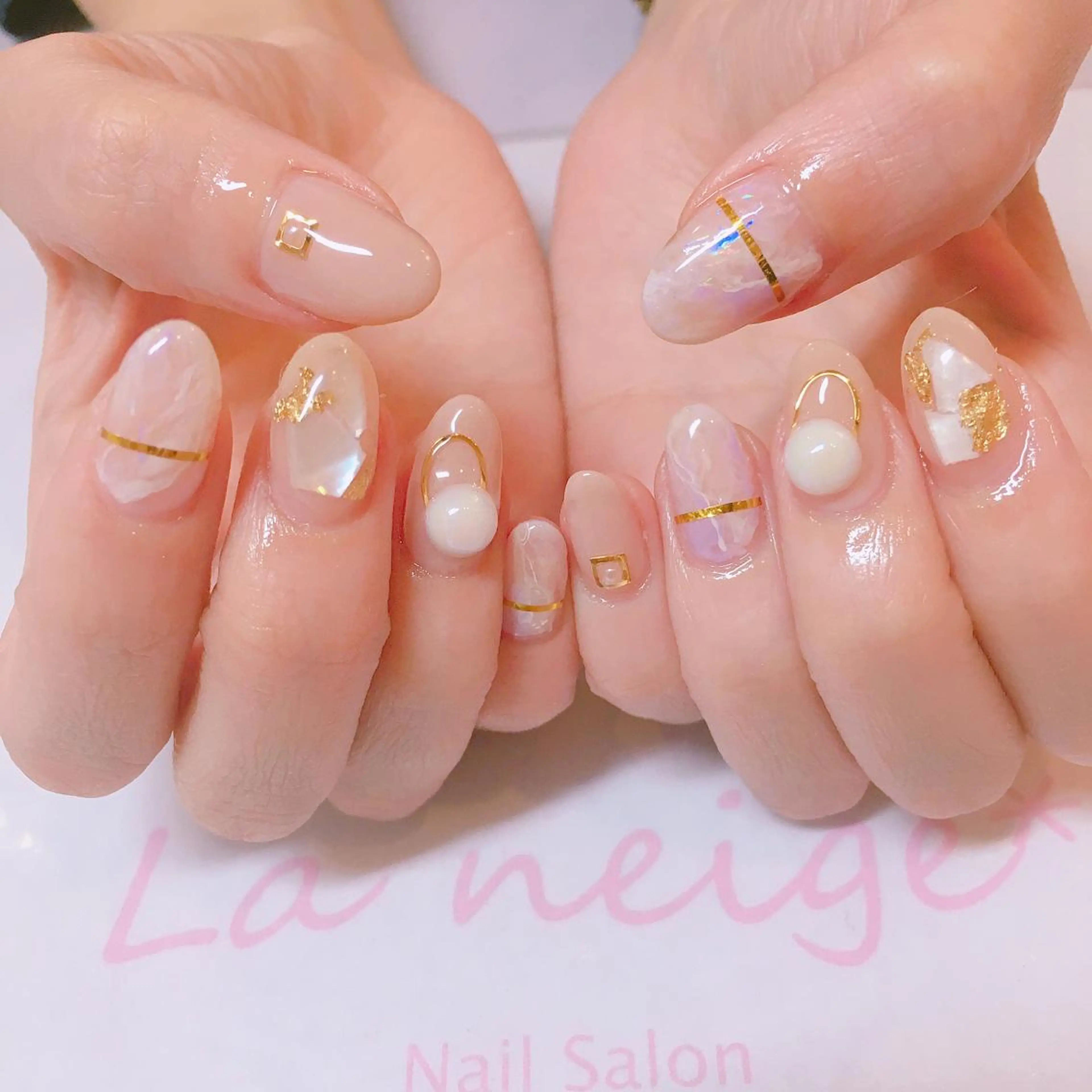 ネイル La neige* yuki 🐩🌙のネイルデザイン