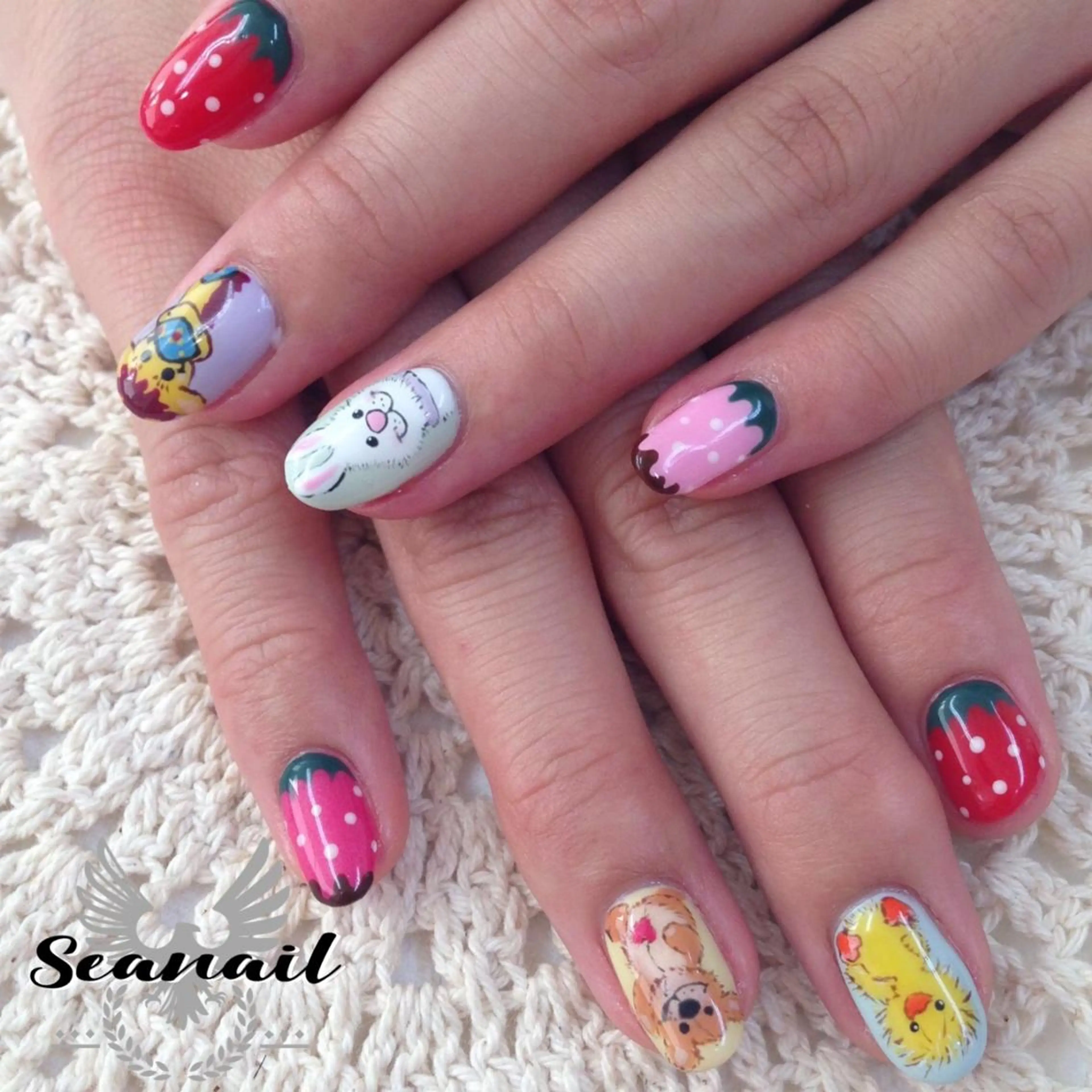 ネイル 小尾 栞のネイルデザイン