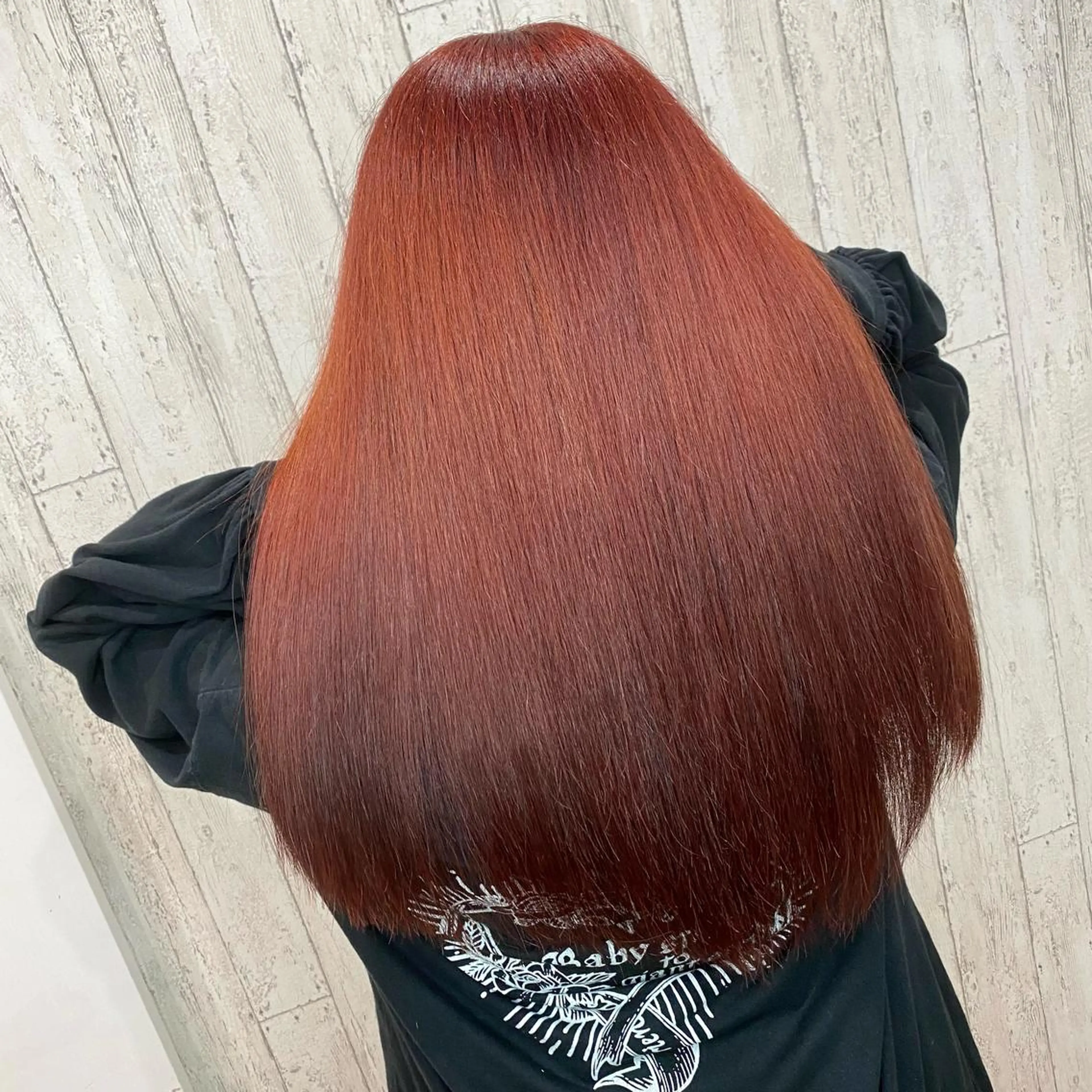 ロング しんどう るなのヘアスタイル