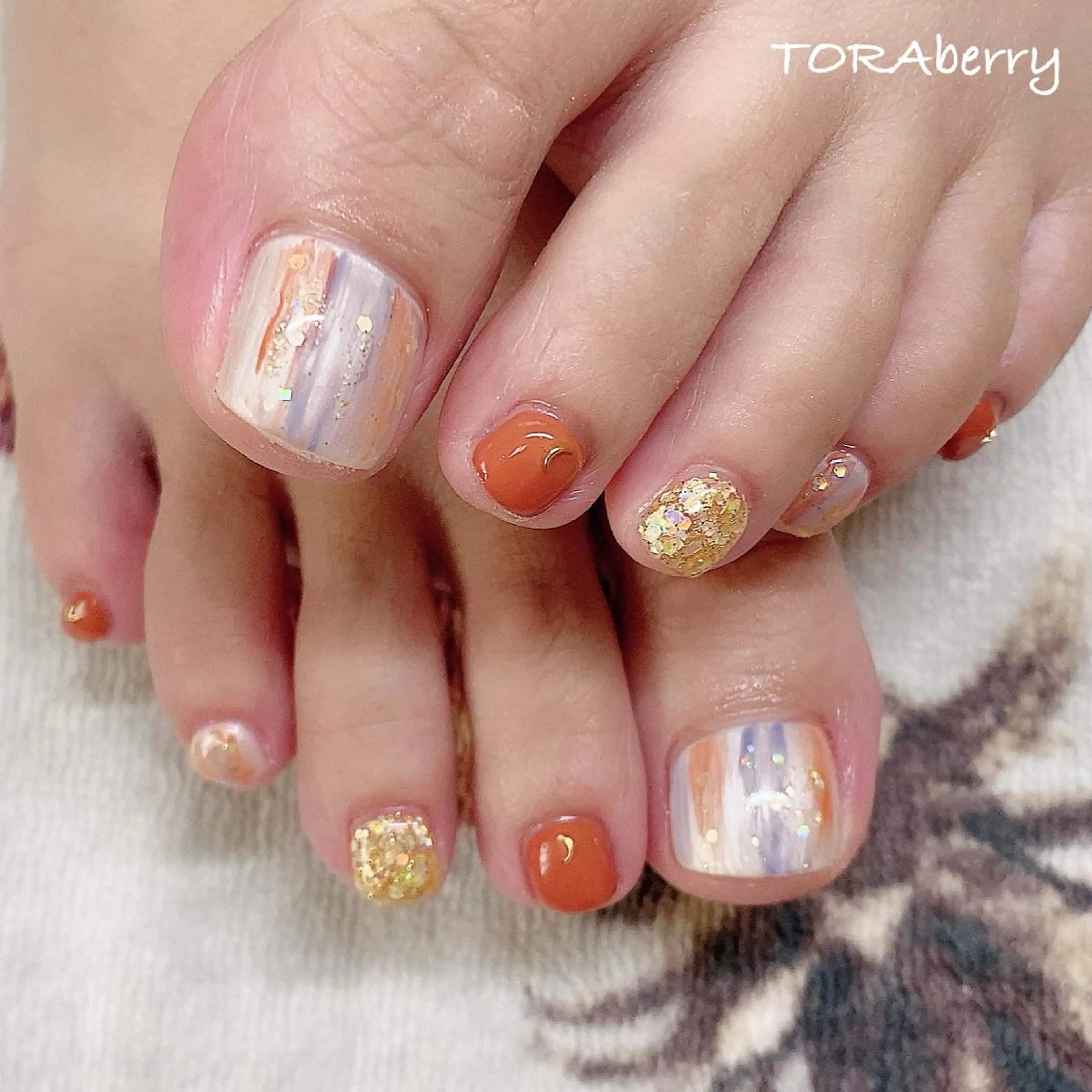 ネイル フットネイル ネイリスト なつみのネイルデザイン