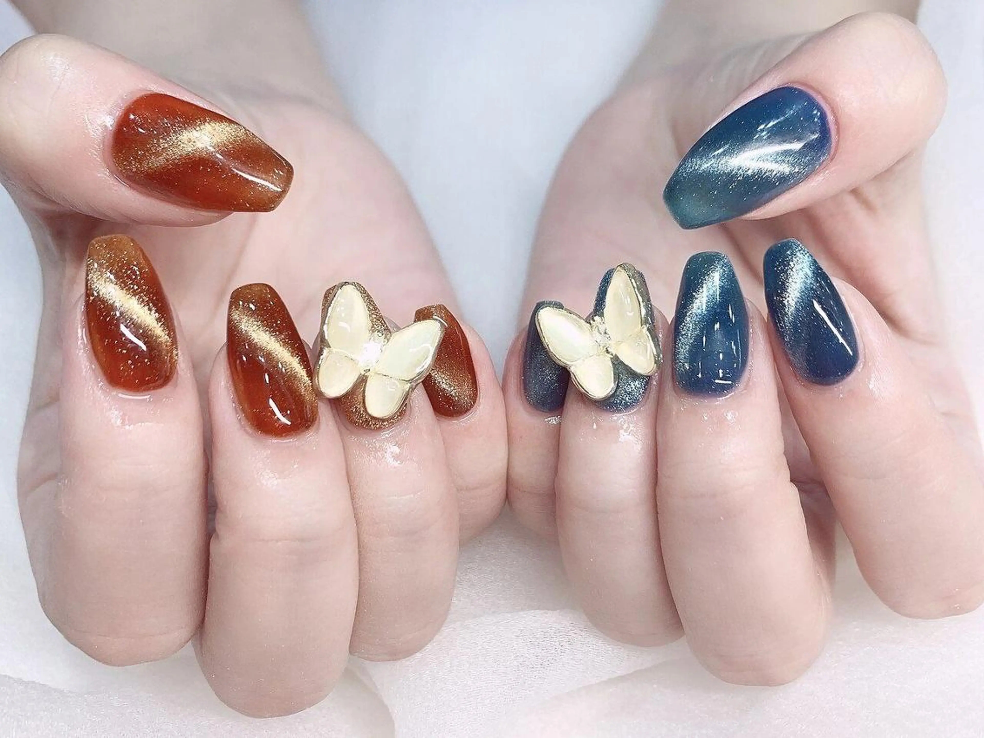 ネイル ハンドネイル Elegantbea utyミクのネイルデザイン