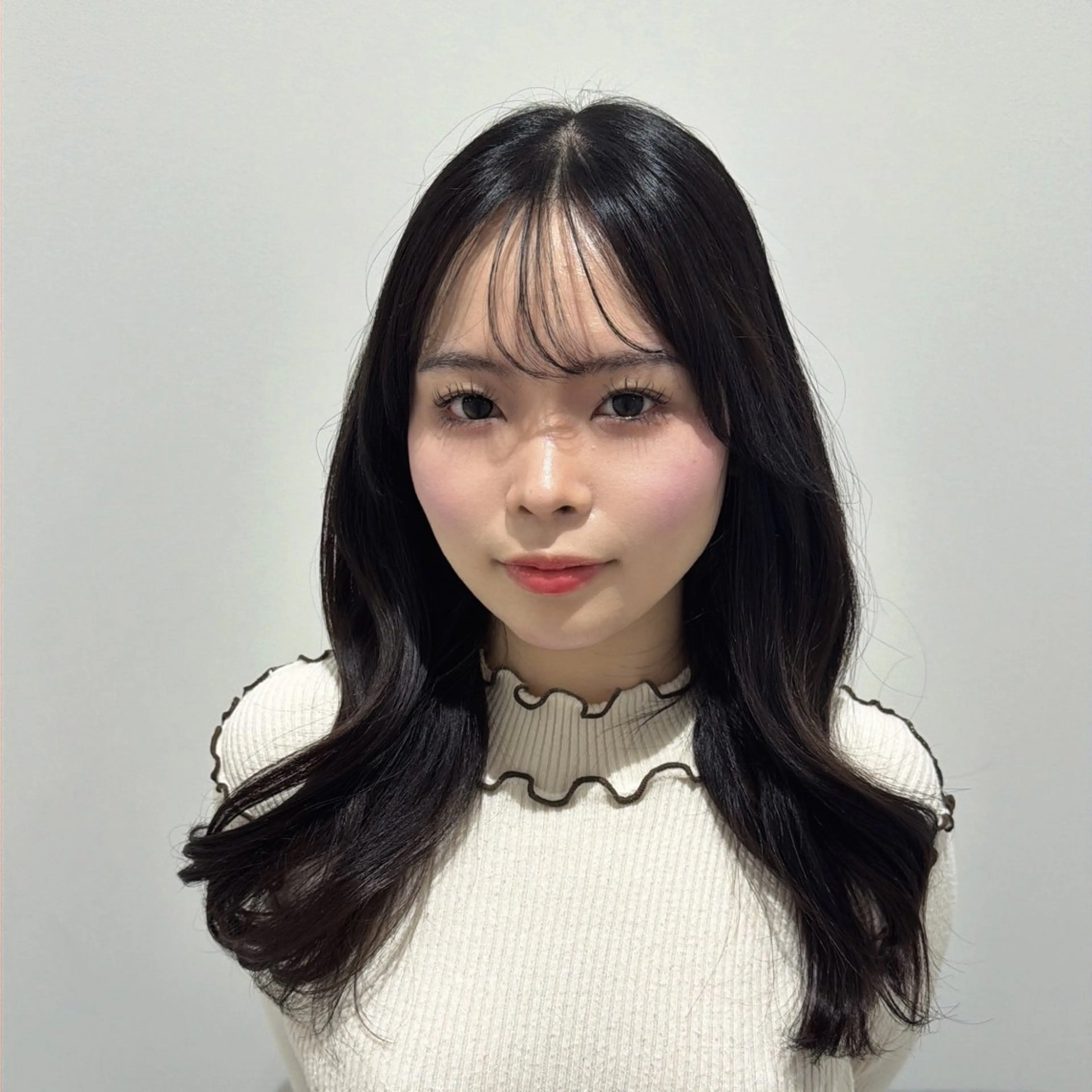 ロング カット ヘアカラー トリートメント ヘッドスパ ヘアセット 🇰🇷韓国ワンホン カラー🎀✨️AYUのヘアスタイル