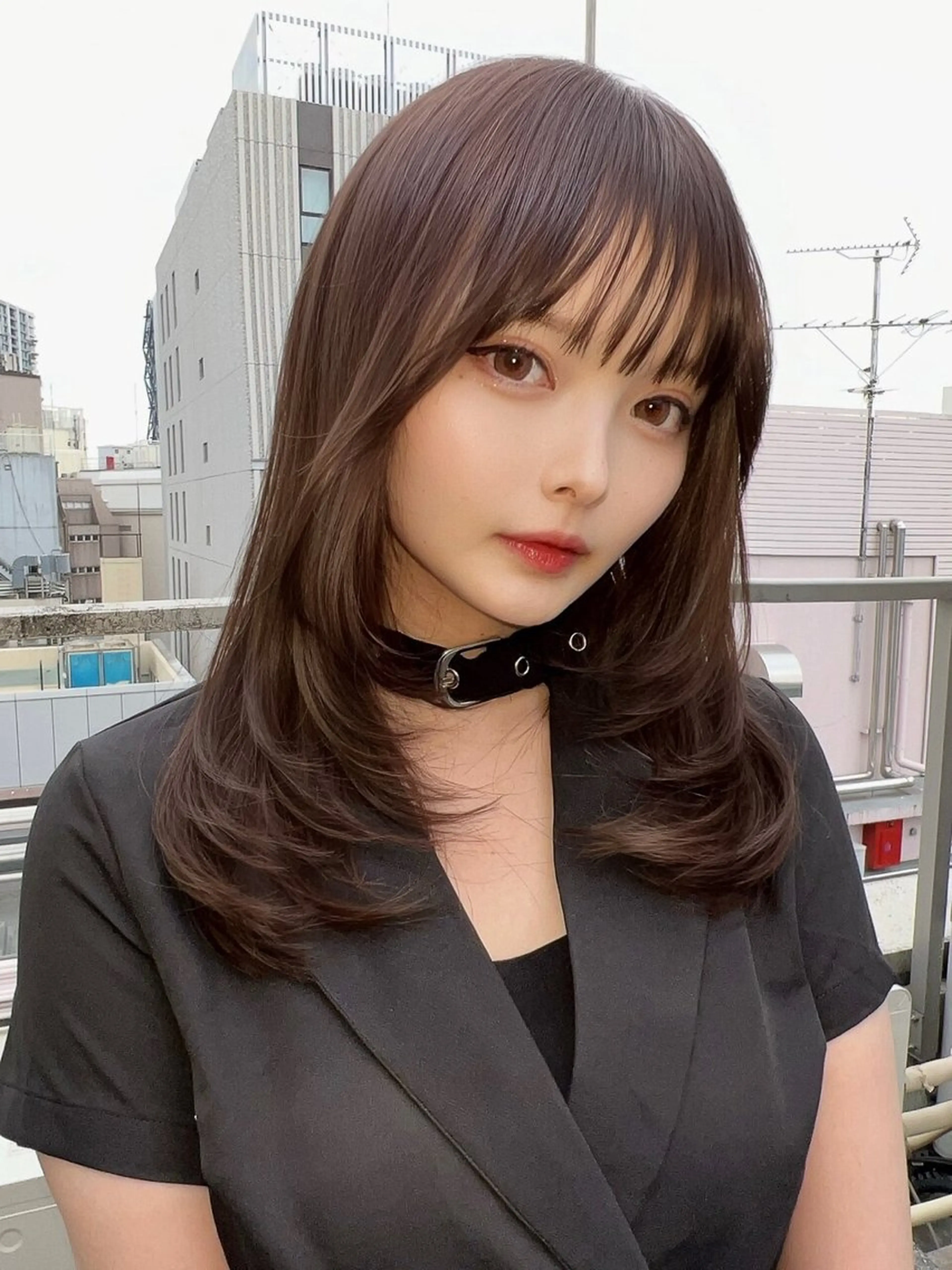 ミディアム カット ヘアカラー トリートメント ヘッドスパ ヘアセット 🫧似合わせショート 🫧レイヤー/清野のヘアスタイル